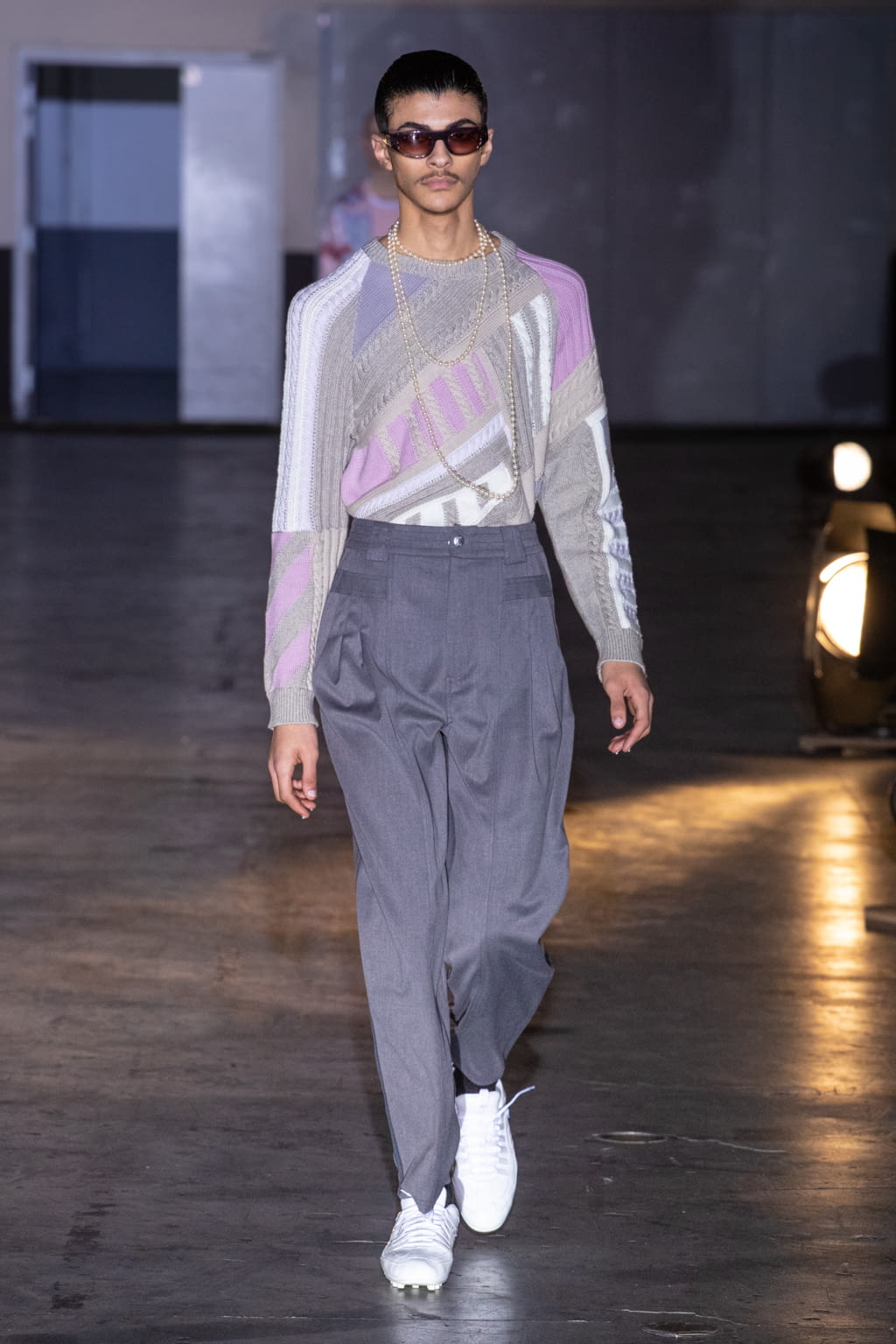 Fashion Week Paris Fall/Winter 2020 look 17 de la collection Koché womenswear