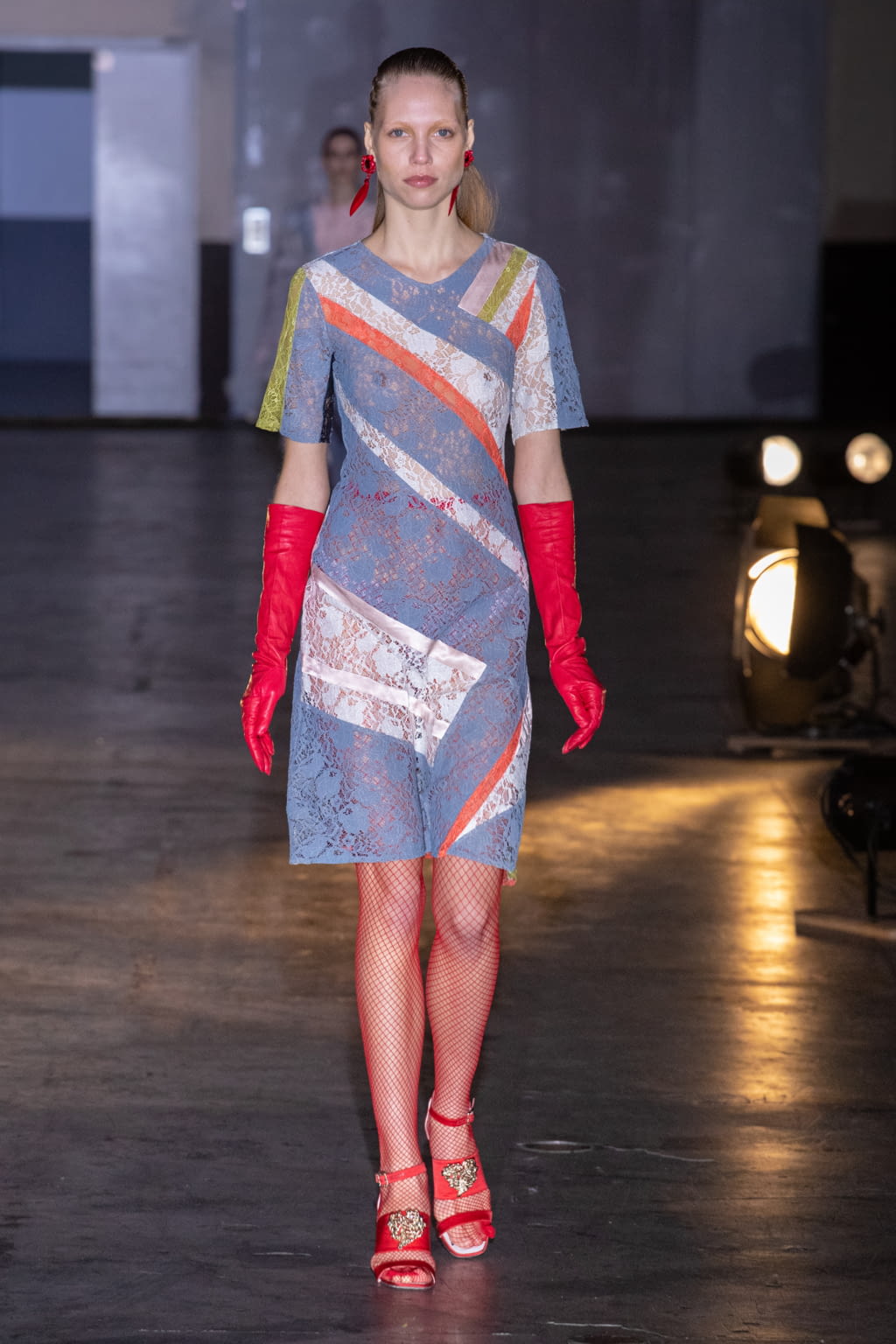 Fashion Week Paris Fall/Winter 2020 look 21 from the Koché collection womenswear