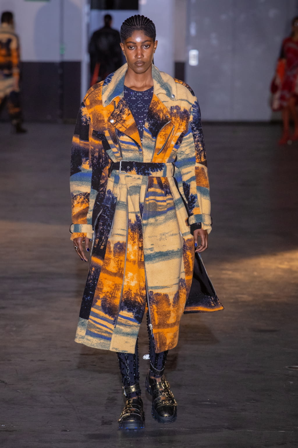 Fashion Week Paris Fall/Winter 2020 look 34 from the Koché collection 女装