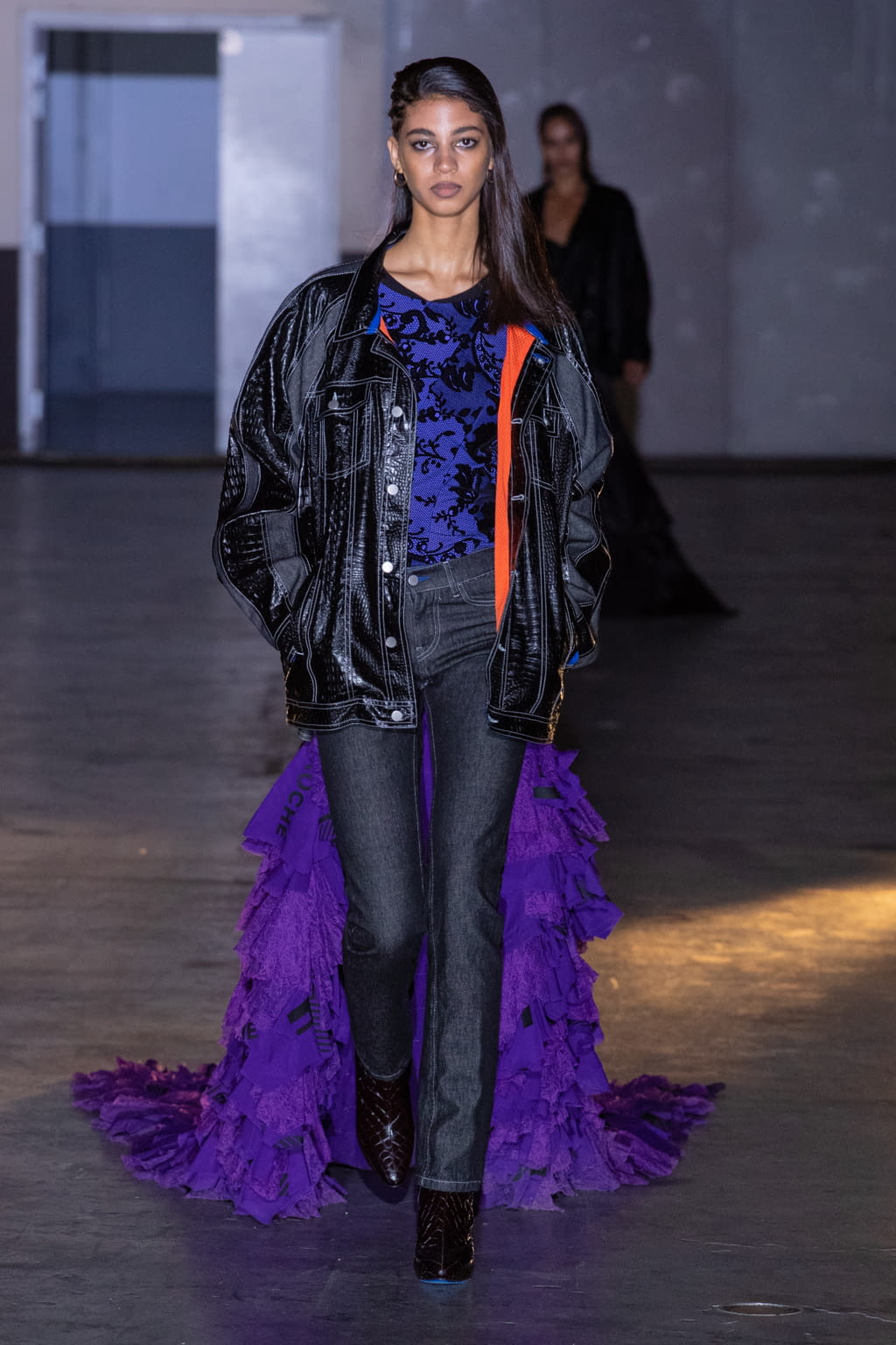 Fashion Week Paris Fall/Winter 2020 look 53 from the Koché collection 女装