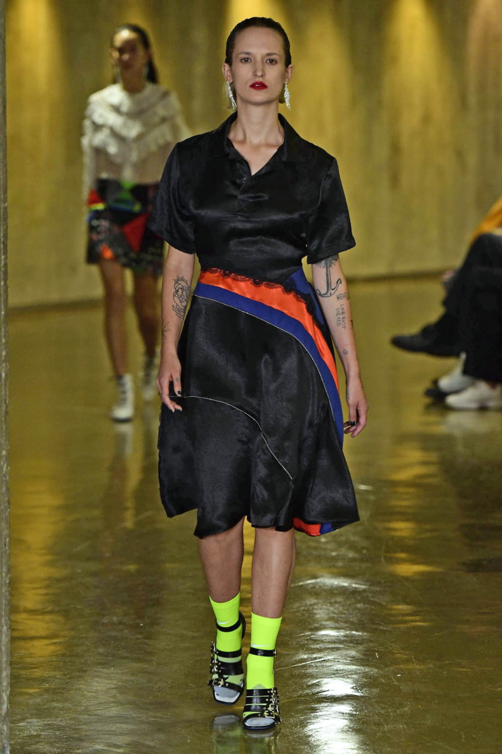 Fashion Week Paris Spring/Summer 2019 look 7 from the Koché collection womenswear