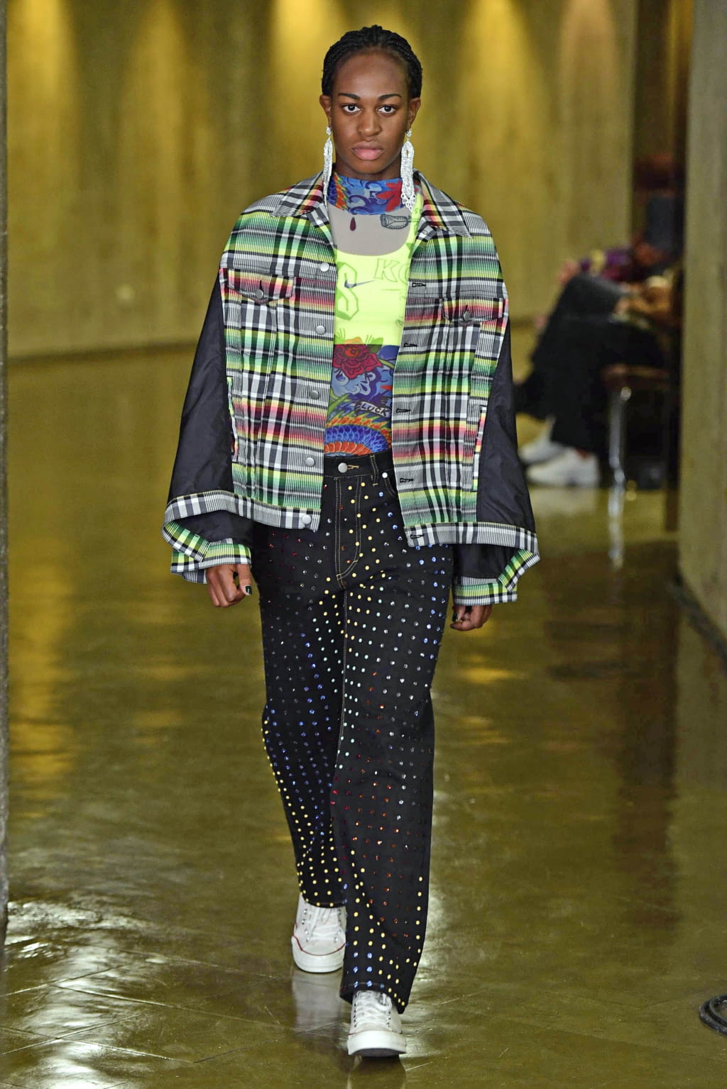 Fashion Week Paris Spring/Summer 2019 look 12 from the Koché collection womenswear