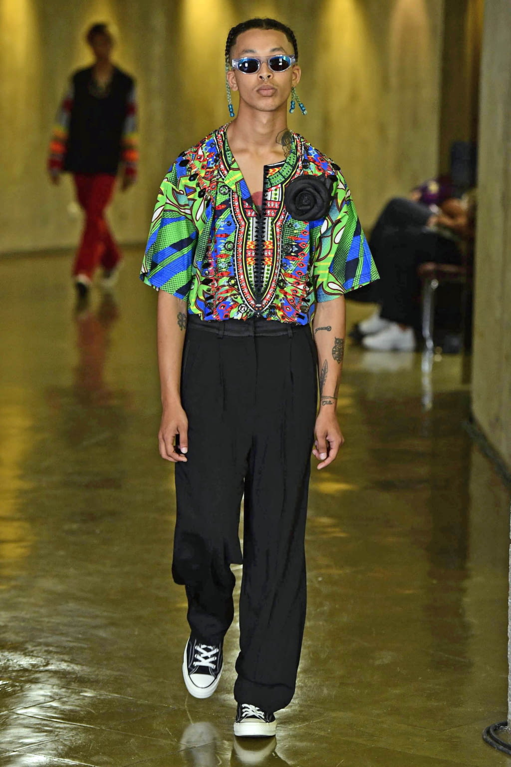 Fashion Week Paris Spring/Summer 2019 look 15 from the Koché collection 女装