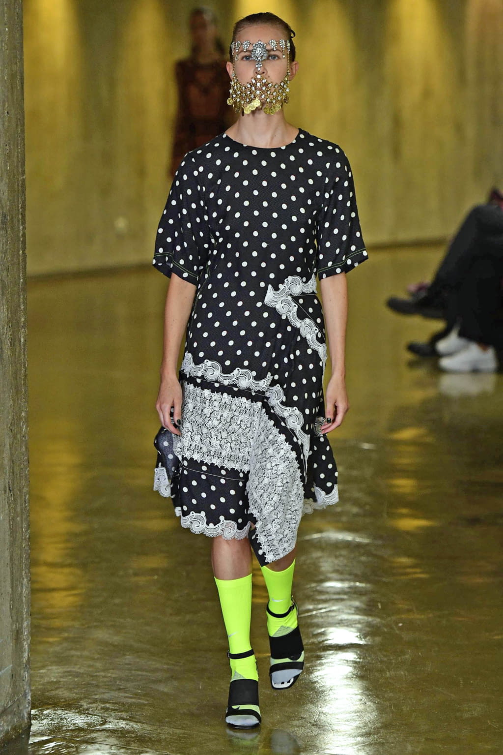 Fashion Week Paris Spring/Summer 2019 look 37 from the Koché collection womenswear