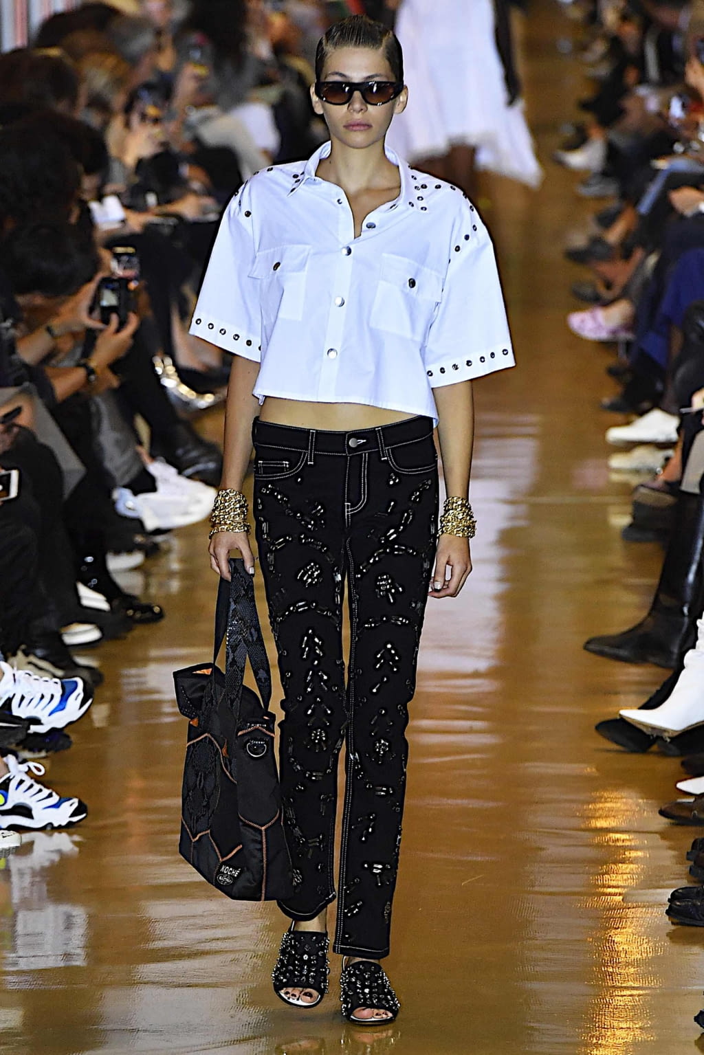 Fashion Week Paris Spring/Summer 2020 look 9 from the Koché collection womenswear