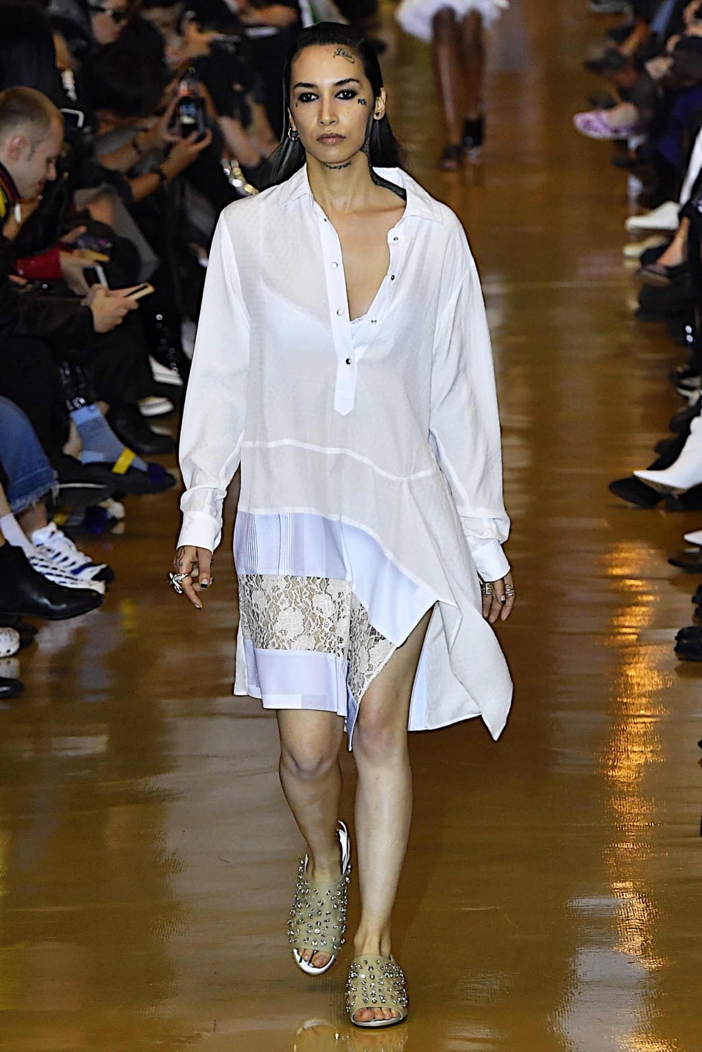 Fashion Week Paris Spring/Summer 2020 look 22 from the Koché collection womenswear
