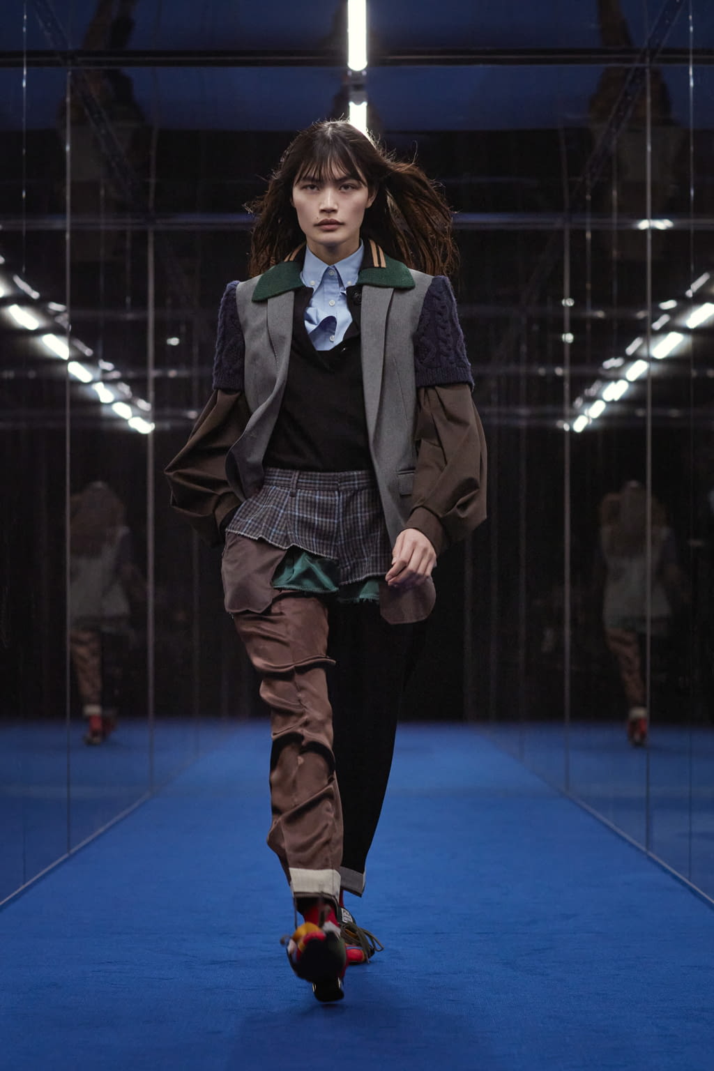 Fashion Week Paris Fall/Winter 2022 look 35 from the Kolor collection 男装