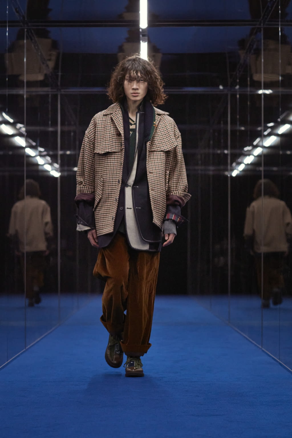Fashion Week Paris Fall/Winter 2022 look 37 from the Kolor collection 男装
