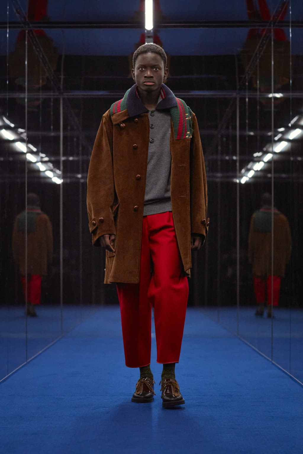 Fashion Week Paris Fall/Winter 2022 look 47 from the Kolor collection menswear
