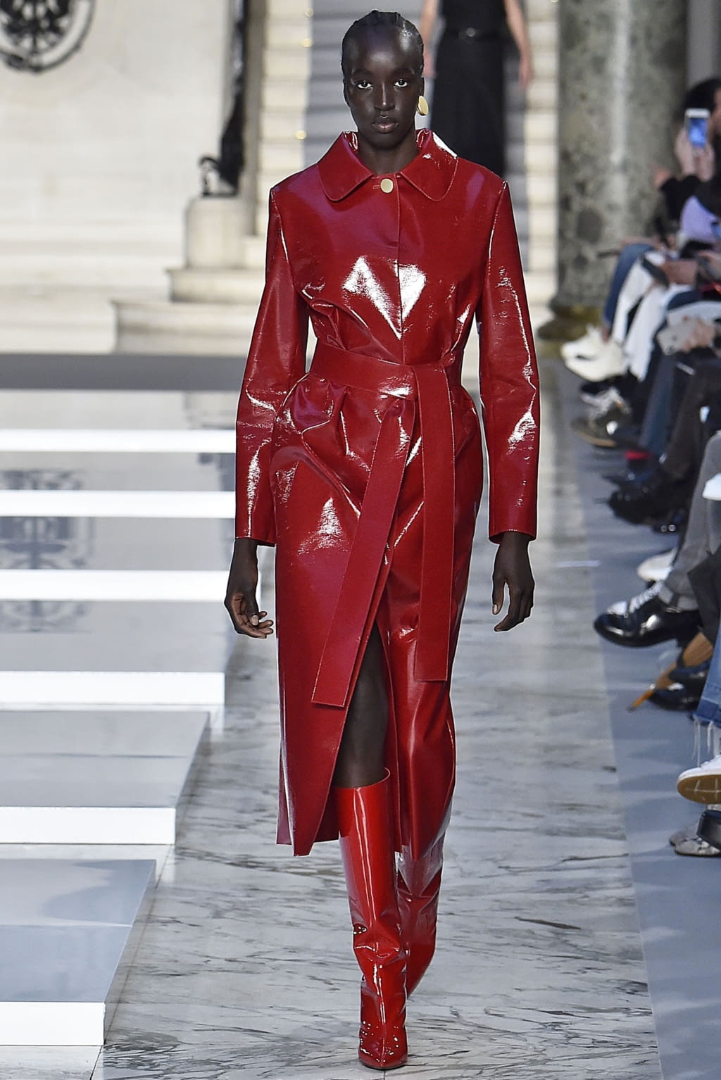 Fashion Week Paris Fall/Winter 2019 look 10 from the Kristina Fidelskaya collection 女装