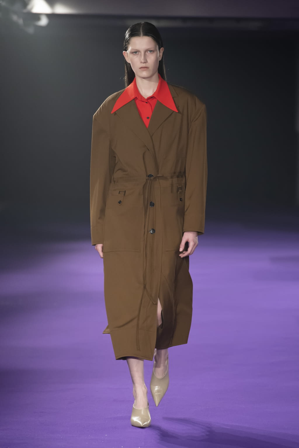 Fashion Week Paris Fall/Winter 2019 look 17 from the KWAIDAN EDITIONS collection 女装
