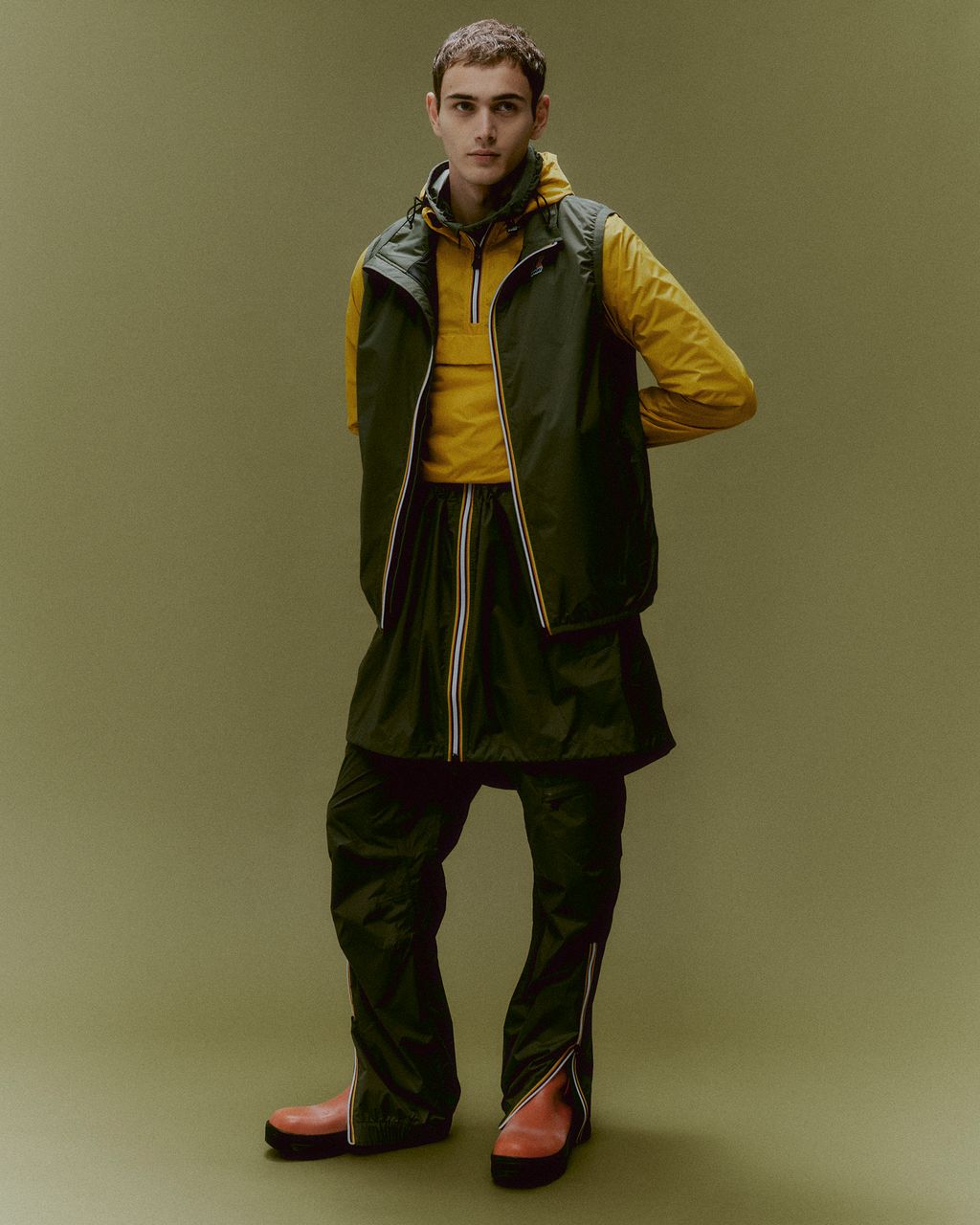 Fashion Week Milan Fall/Winter 2024 look 20 from the K-WAY collection 女装