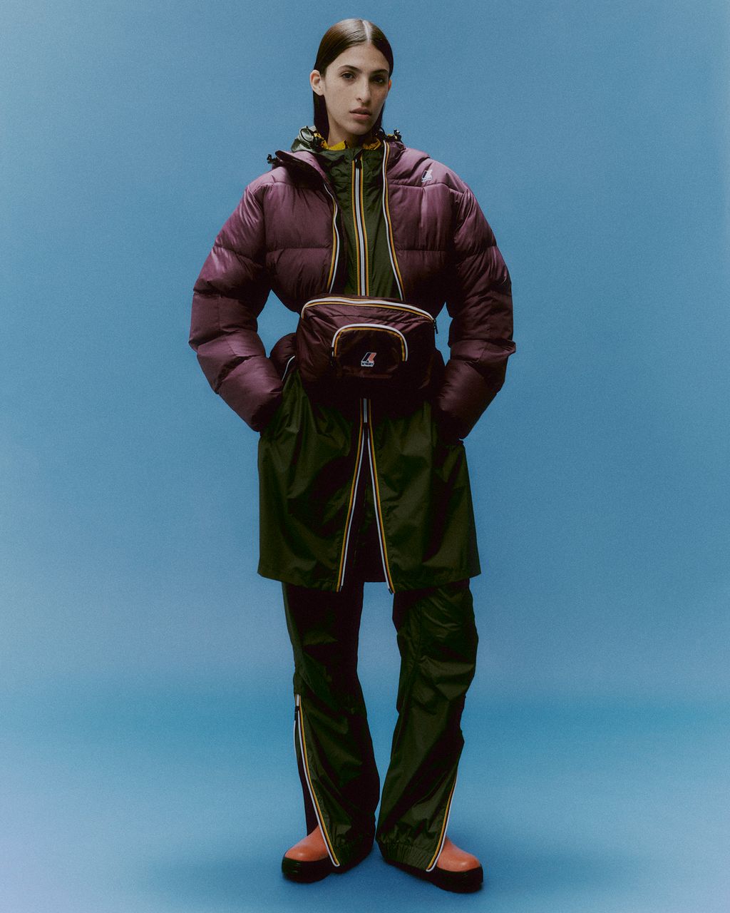 Fashion Week Milan Fall/Winter 2024 look 8 from the K-WAY collection 男装