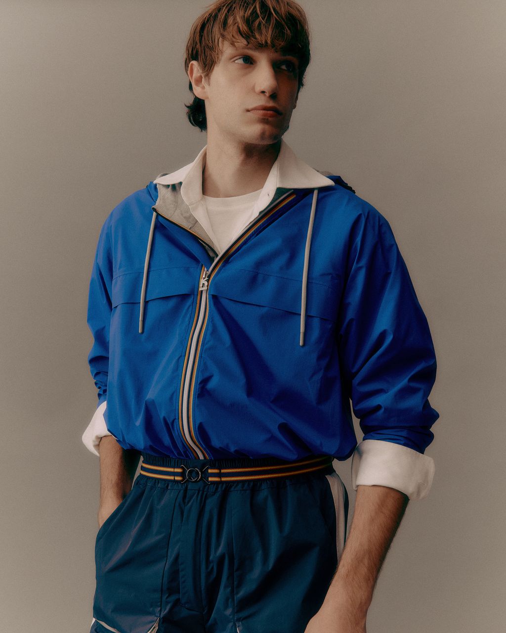 Fashion Week Milan Spring-Summer 2025 look 7 from the K-WAY collection menswear