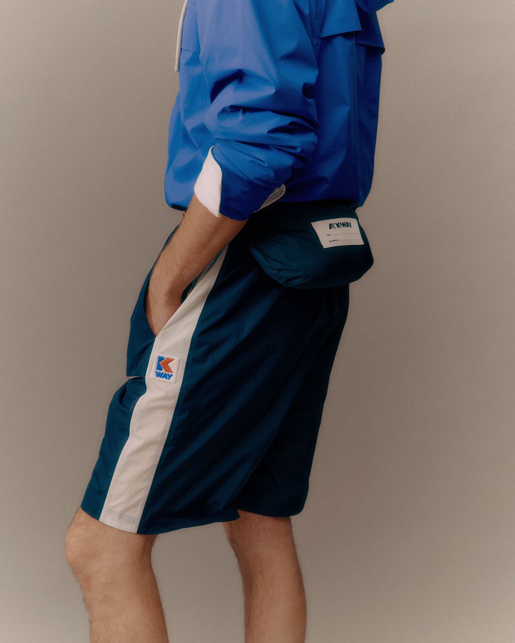 Fashion Week Milan Spring-Summer 2025 look 9 de la collection K-WAY menswear