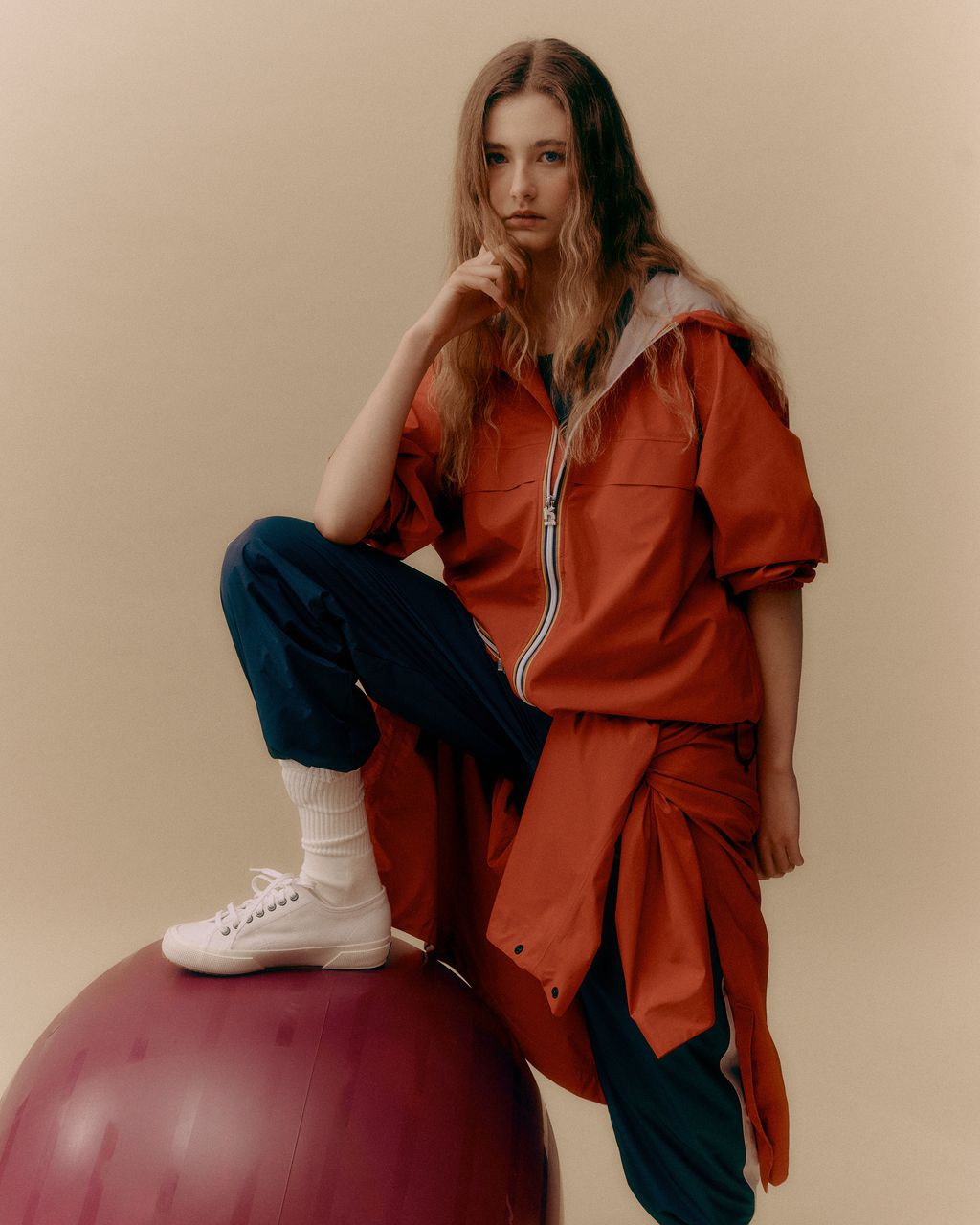 Fashion Week Milan Spring-Summer 2025 look 7 from the K-WAY collection womenswear
