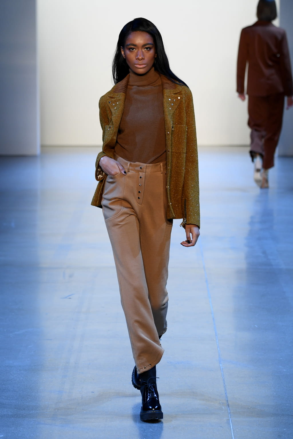 Fashion Week New York Fall/Winter 2020 look 27 from the Vivienne Hu collection womenswear