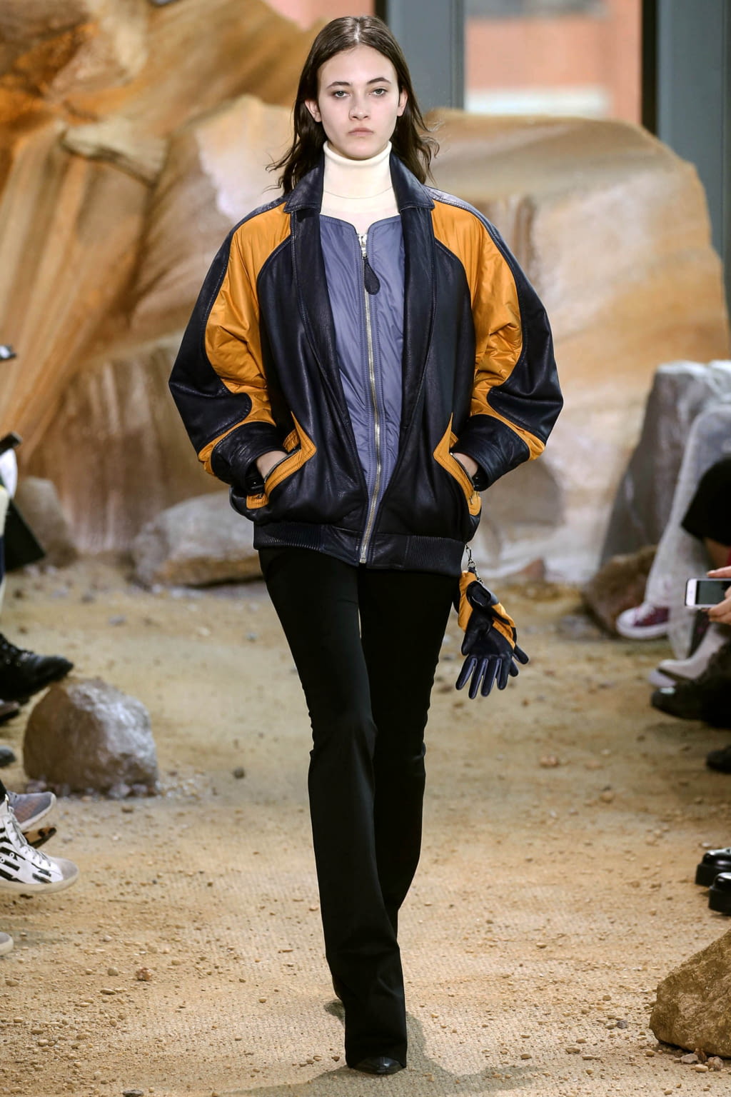 Fashion Week New York Fall/Winter 2017 look 15 from the Lacoste collection womenswear