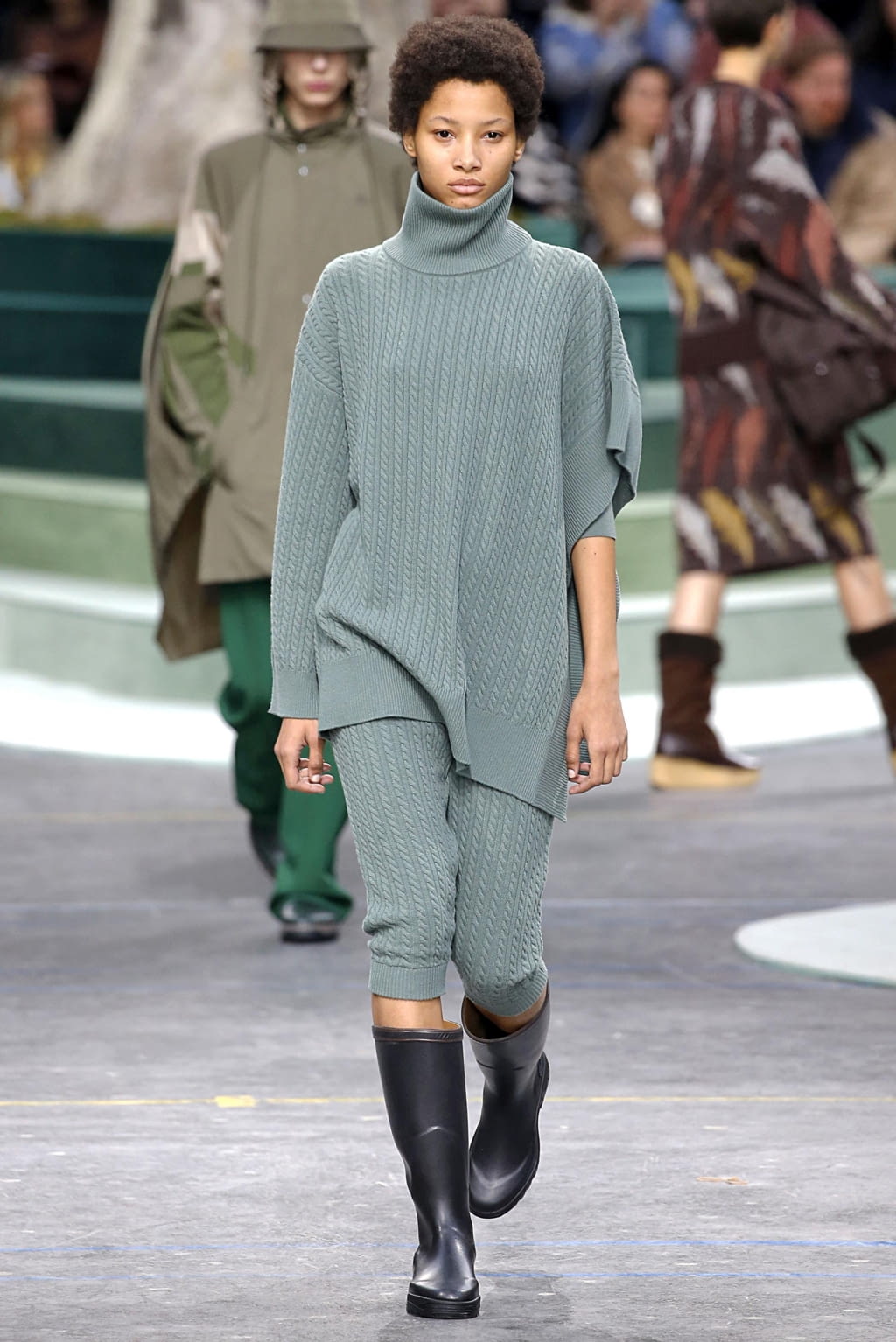 Fashion Week Paris Fall/Winter 2018 look 4 from the Lacoste collection womenswear