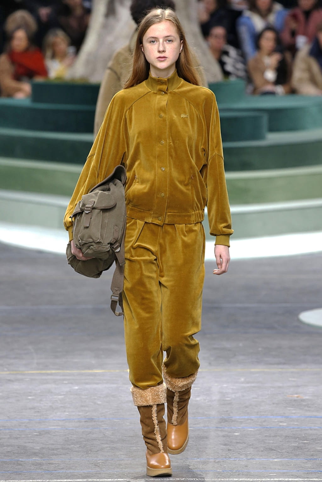 Fashion Week Paris Fall/Winter 2018 look 14 from the Lacoste collection womenswear