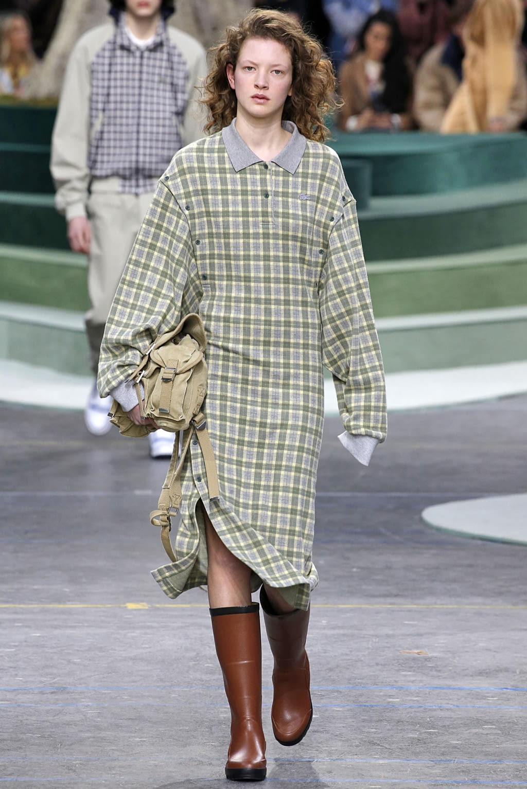 Fashion Week Paris Fall/Winter 2018 look 19 from the Lacoste collection womenswear
