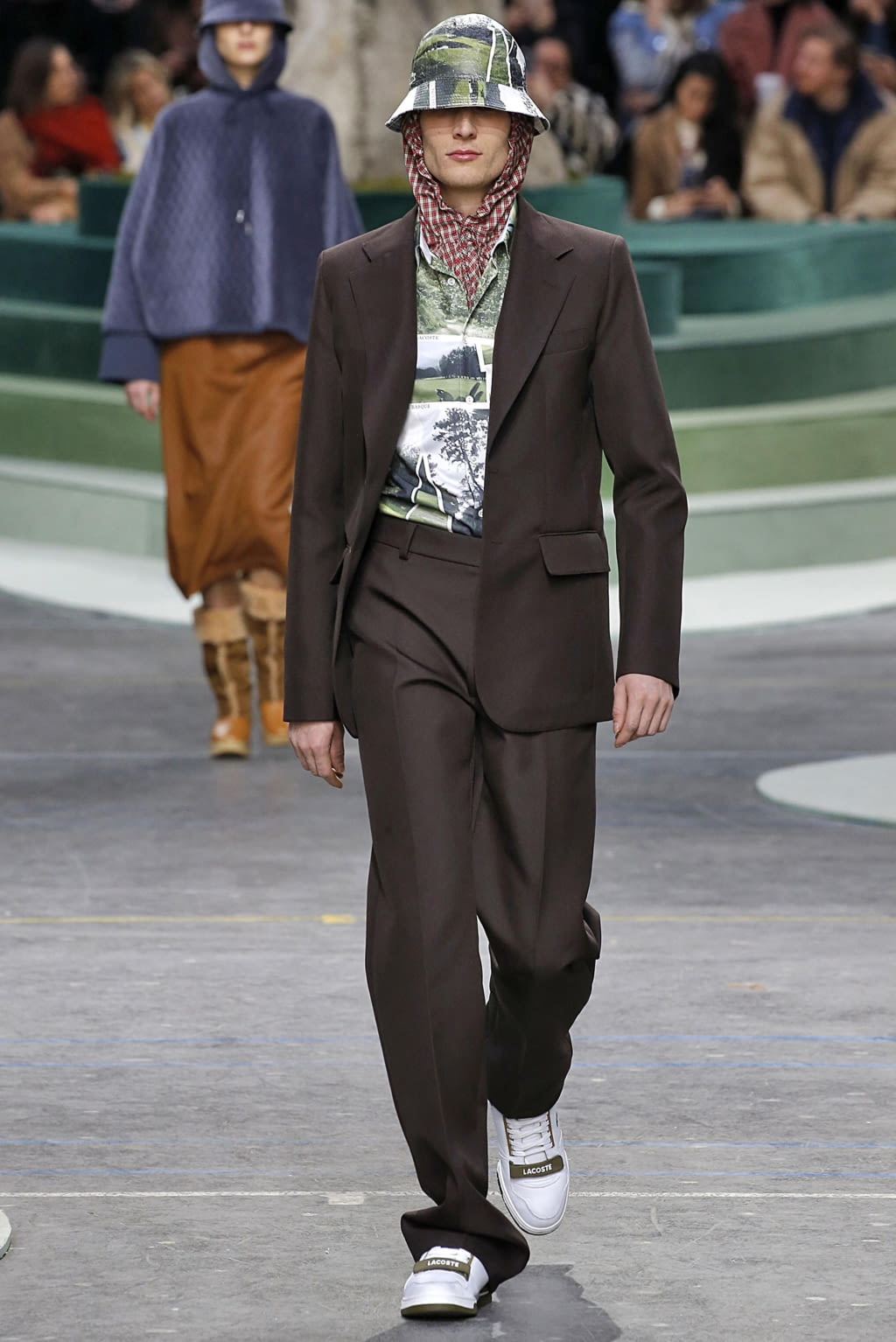 Fashion Week Paris Fall/Winter 2018 look 24 from the Lacoste collection 男装