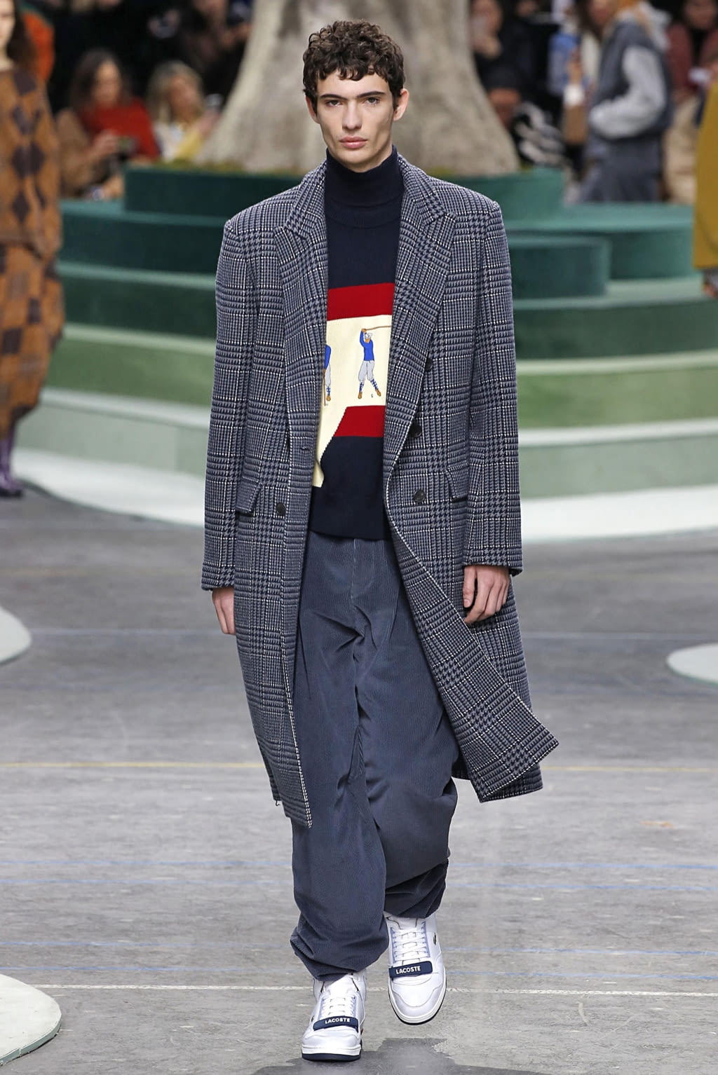 Fashion Week Paris Fall/Winter 2018 look 39 from the Lacoste collection menswear