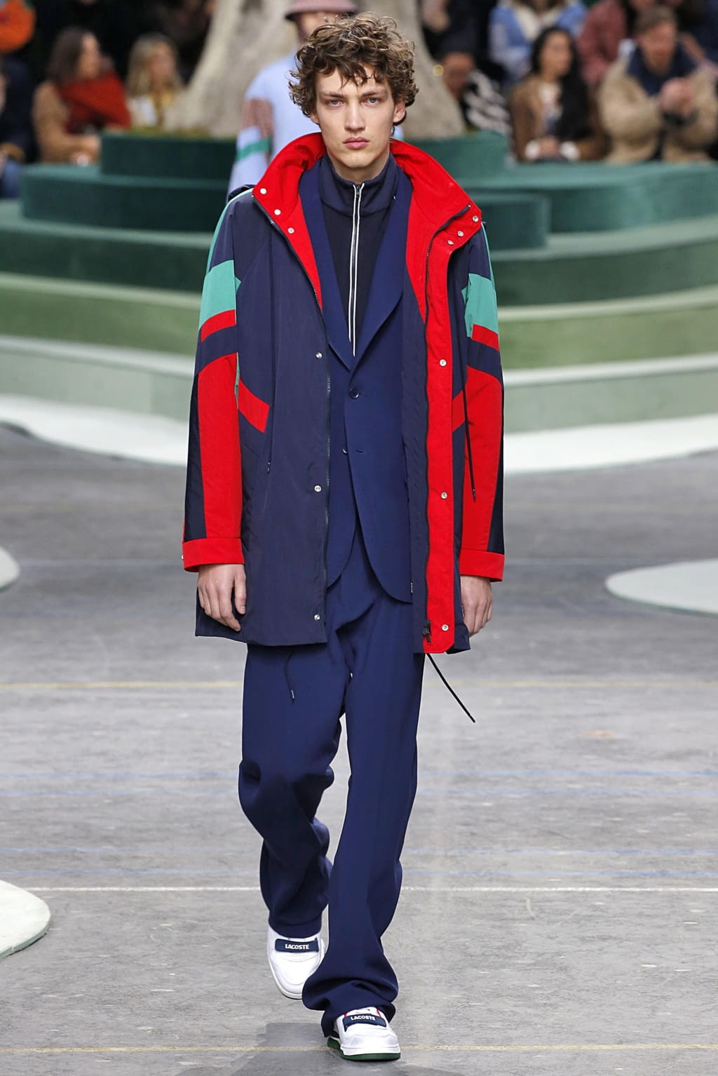 Fashion Week Paris Fall/Winter 2018 look 44 from the Lacoste collection menswear