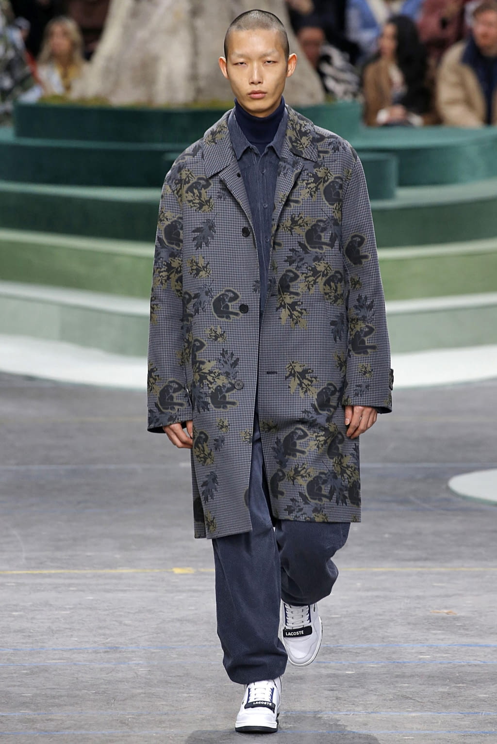 Fashion Week Paris Fall/Winter 2018 look 50 from the Lacoste collection menswear