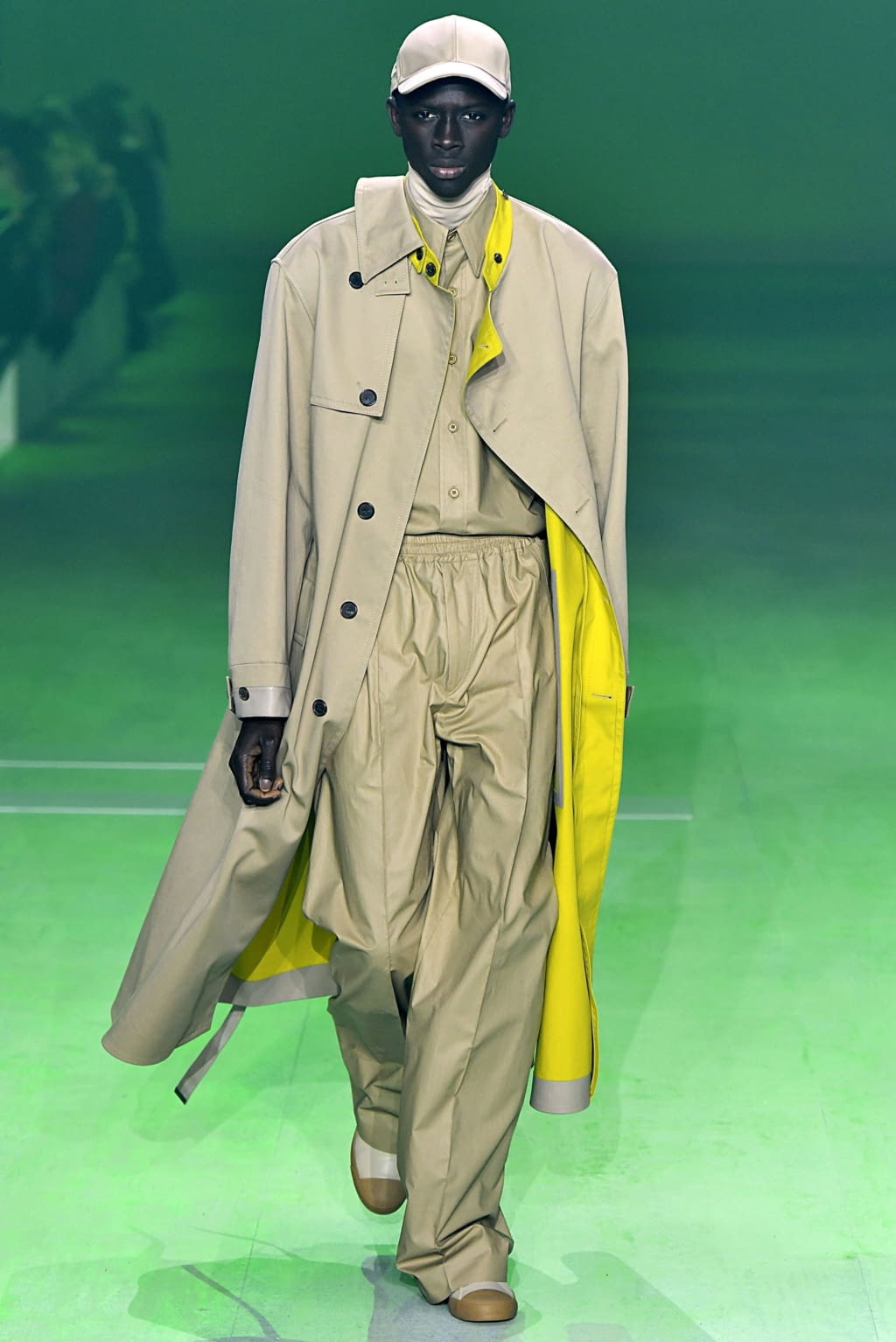 Fashion Week Paris Fall/Winter 2019 look 6 from the Lacoste collection 男装