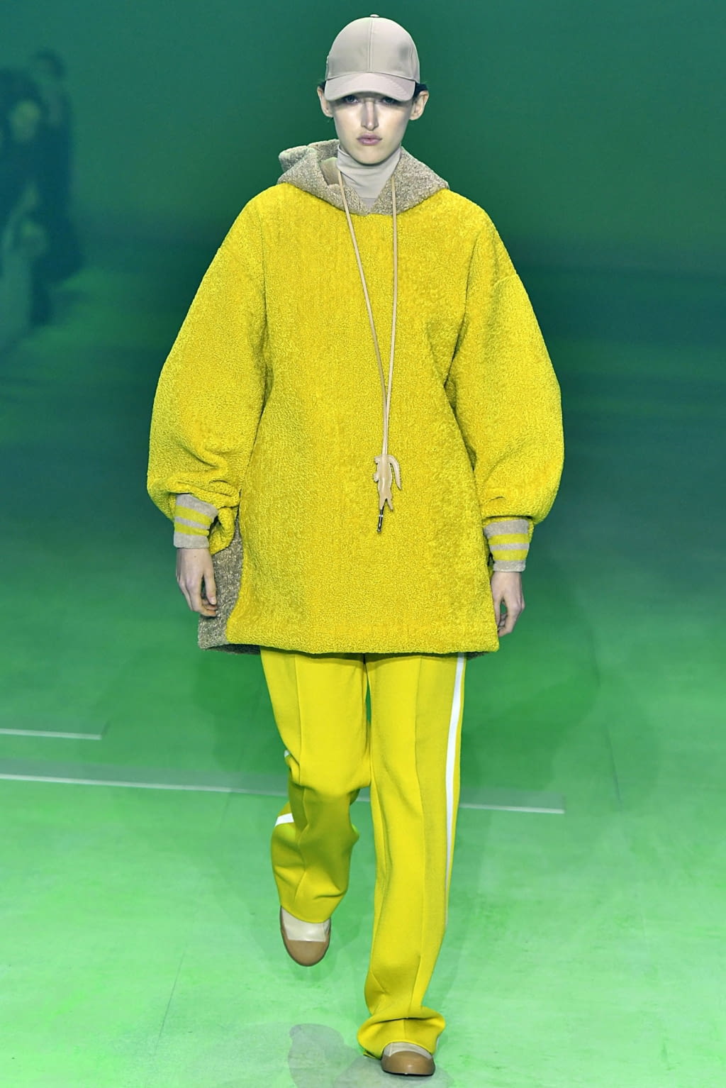 Fashion Week Paris Fall/Winter 2019 look 9 from the Lacoste collection womenswear