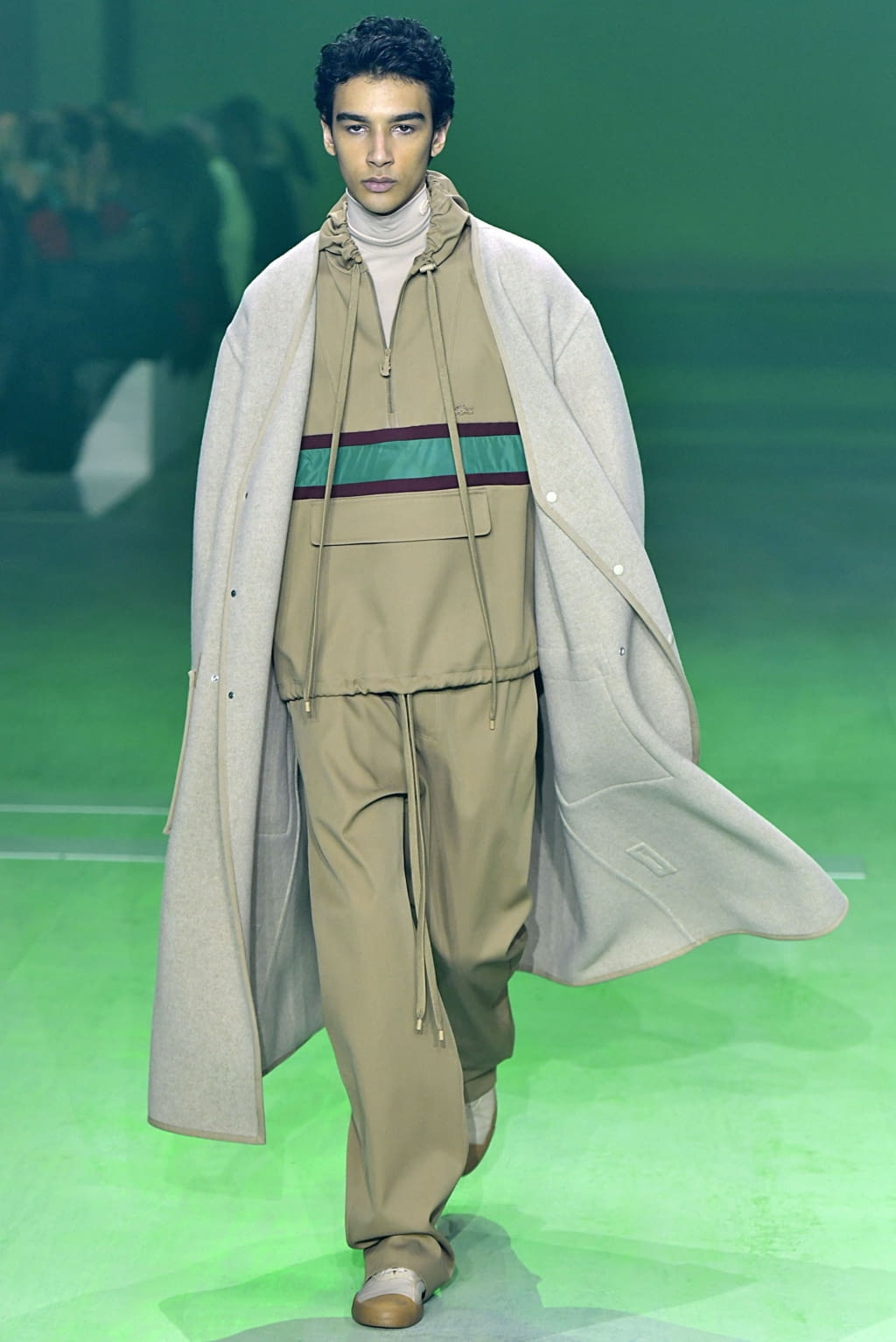 Fashion Week Paris Fall/Winter 2019 look 9 from the Lacoste collection menswear