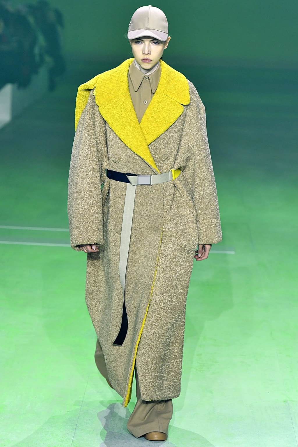 Fashion Week Paris Fall/Winter 2019 look 12 from the Lacoste collection womenswear