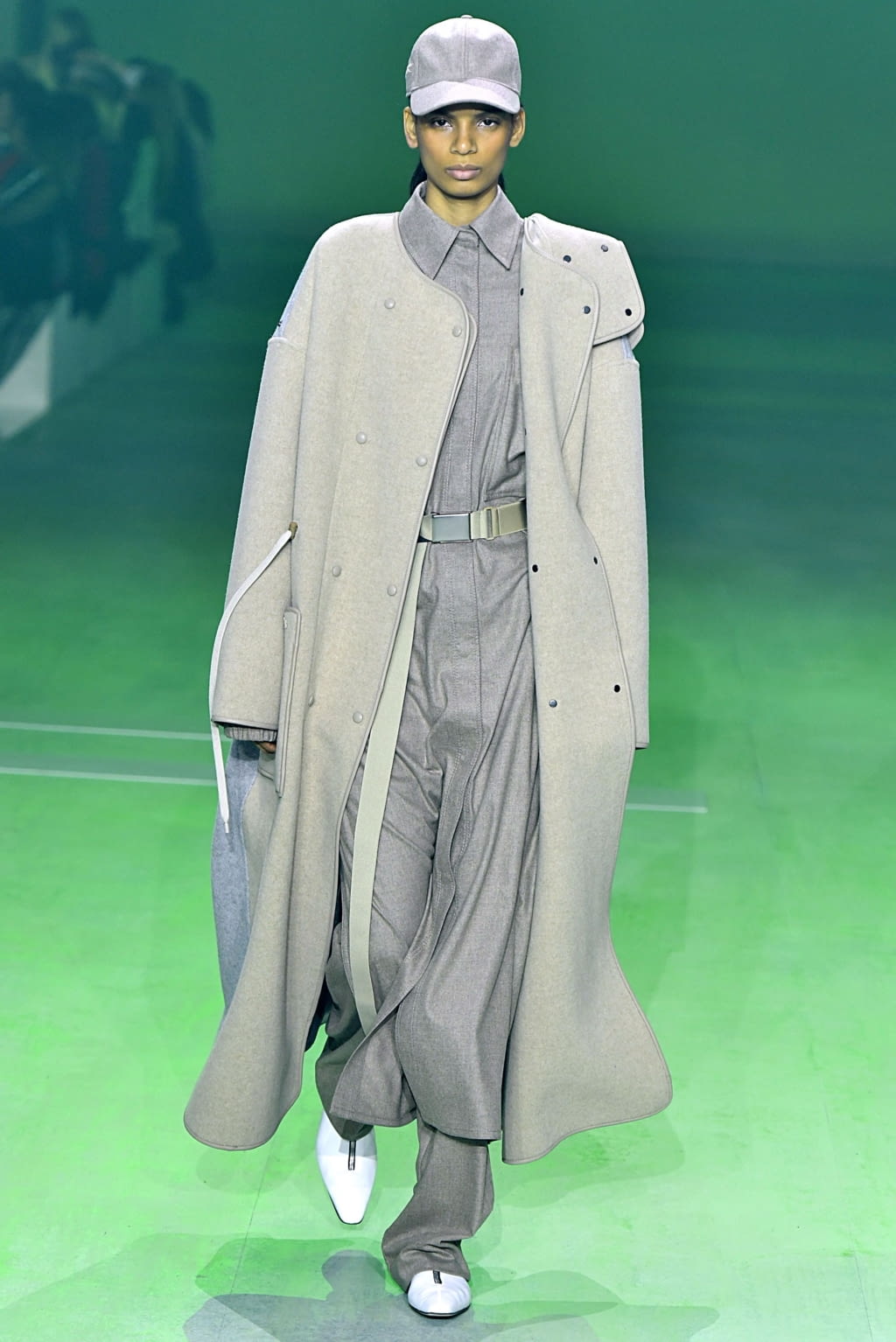 Fashion Week Paris Fall/Winter 2019 look 17 from the Lacoste collection womenswear