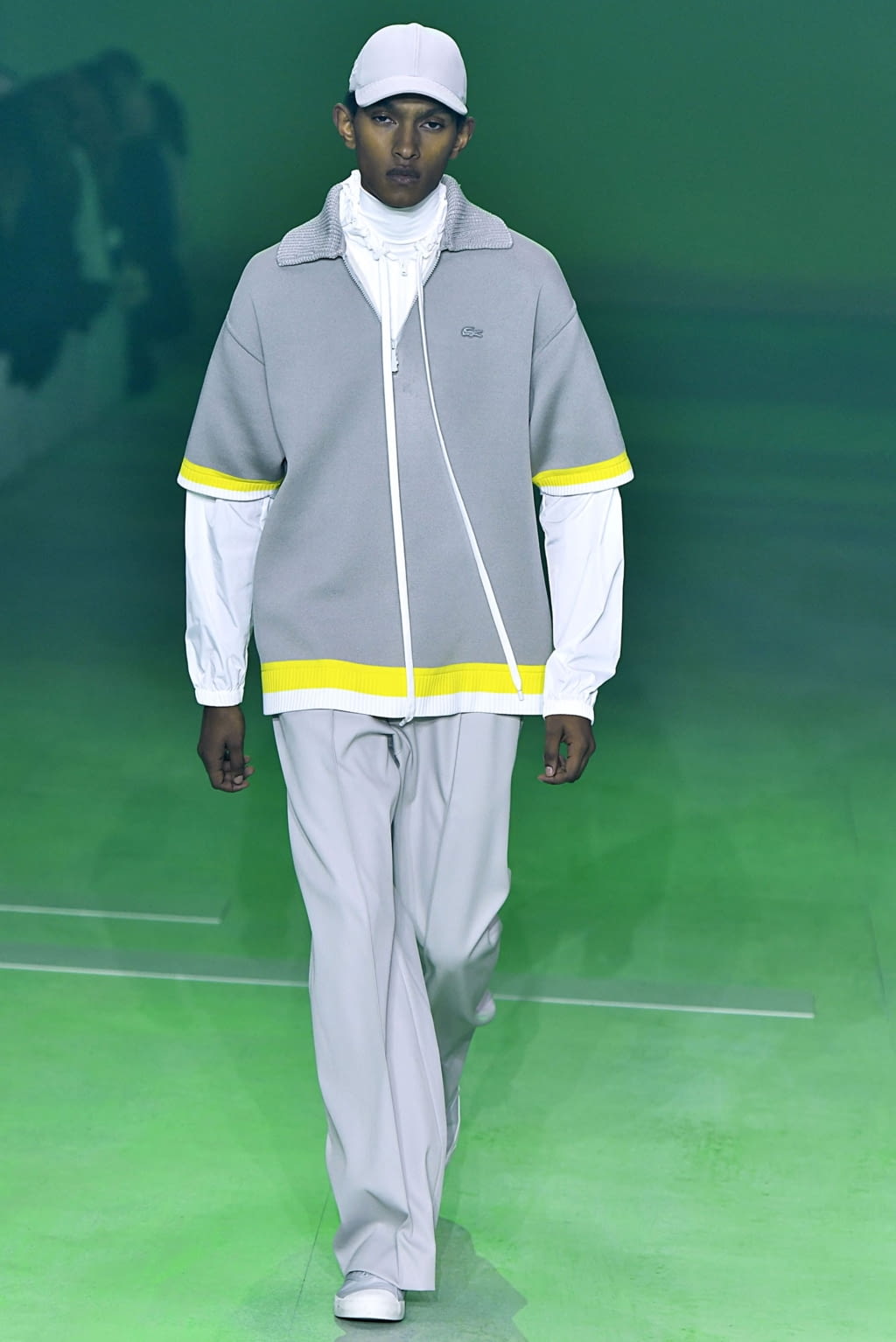Fashion Week Paris Fall/Winter 2019 look 22 from the Lacoste collection 男装