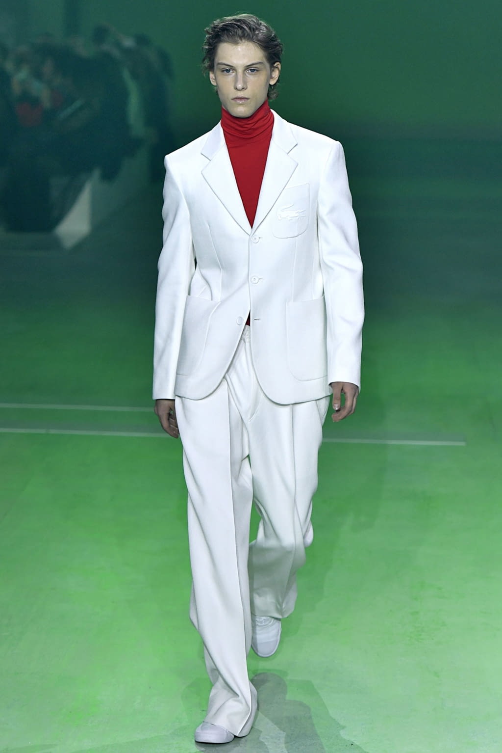 Fashion Week Paris Fall/Winter 2019 look 30 from the Lacoste collection womenswear
