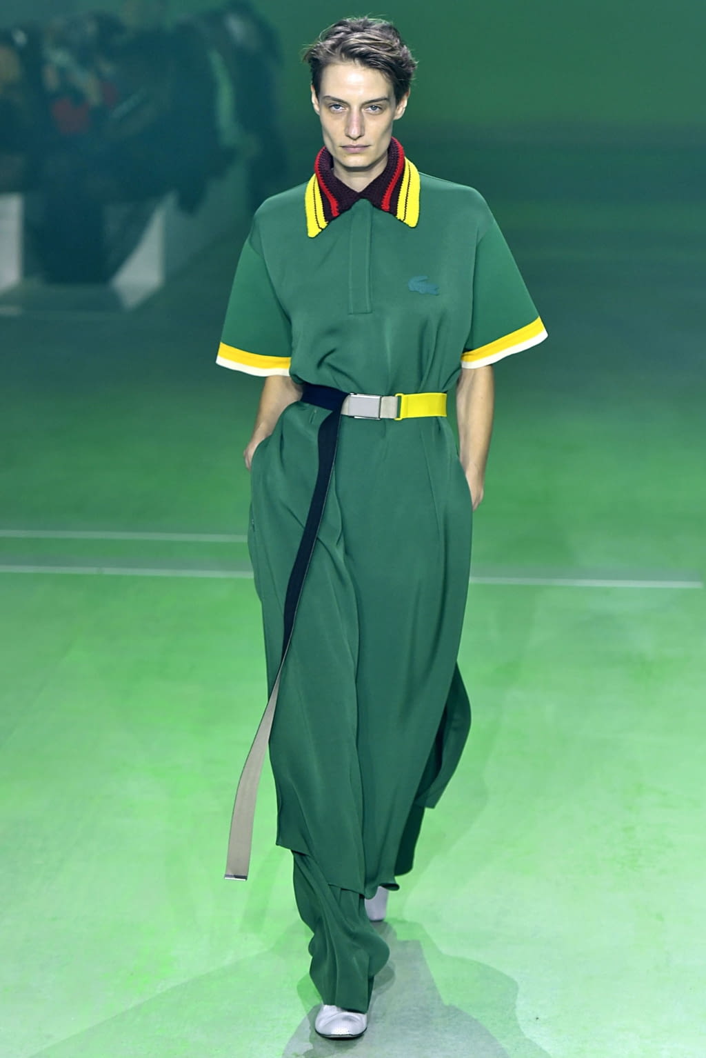 Fashion Week Paris Fall/Winter 2019 look 39 from the Lacoste collection womenswear