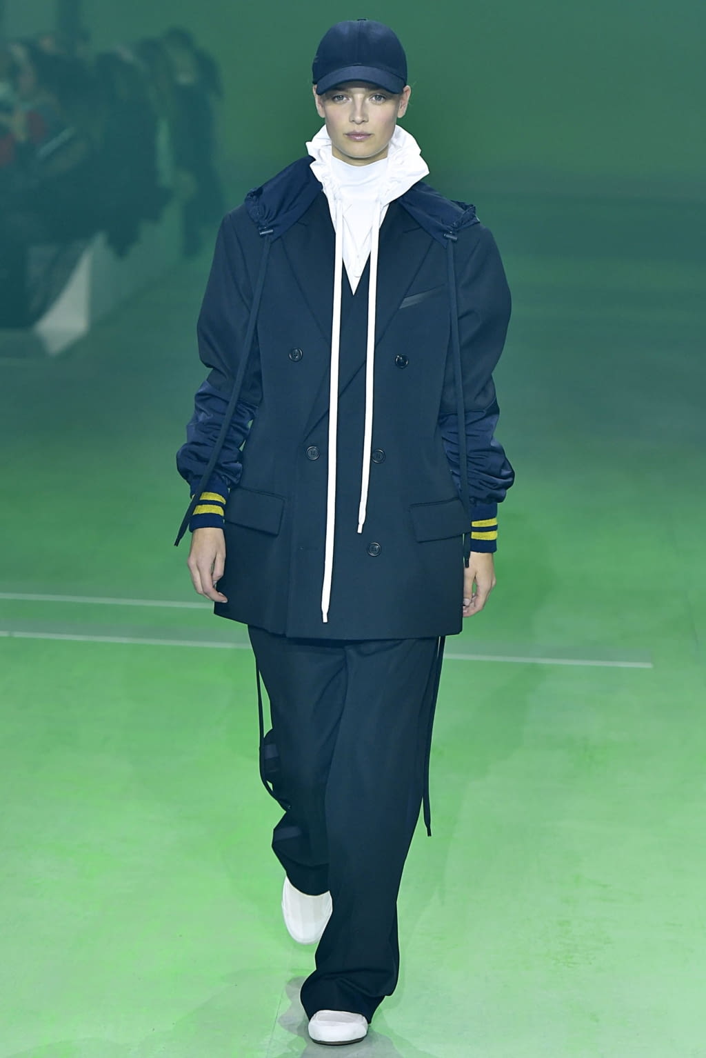 Fashion Week Paris Fall/Winter 2019 look 50 from the Lacoste collection womenswear