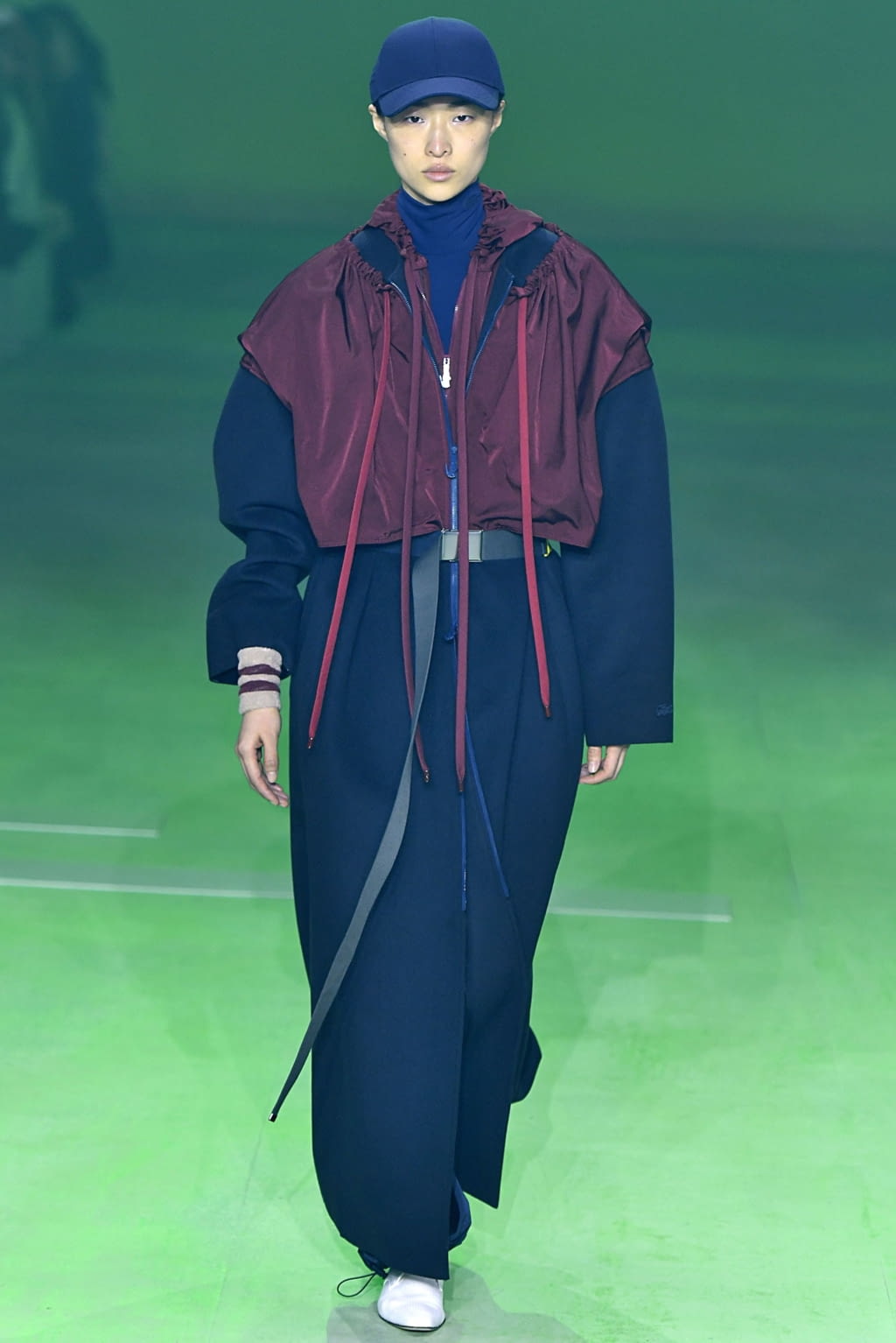Fashion Week Paris Fall/Winter 2019 look 53 from the Lacoste collection 女装