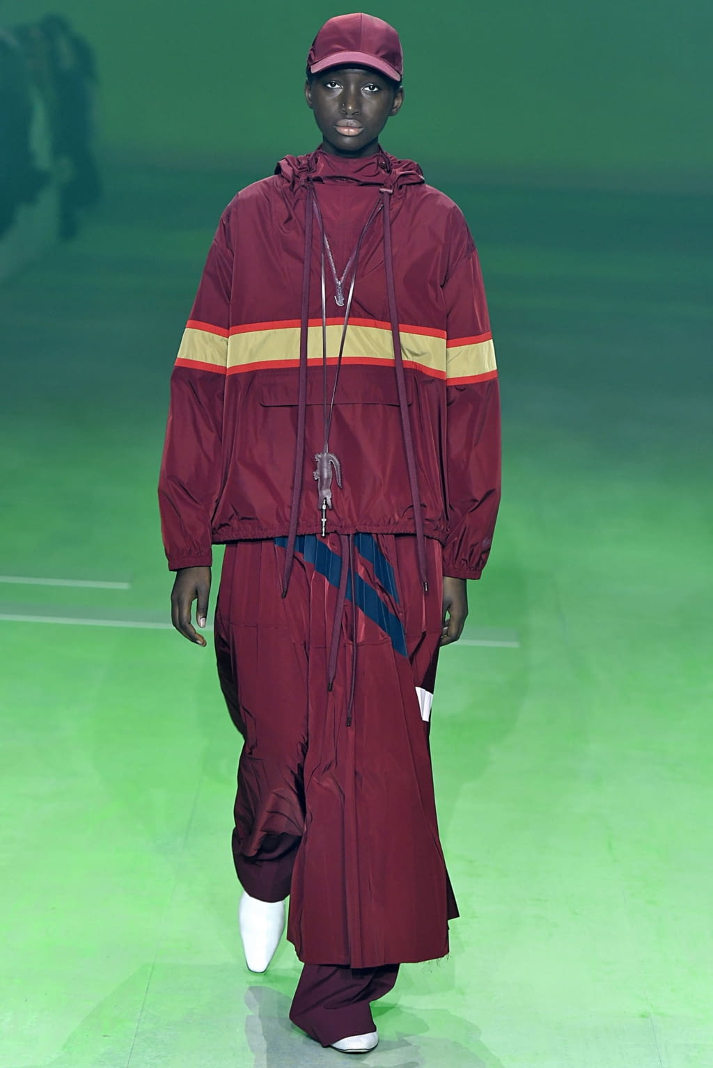 Fashion Week Paris Fall/Winter 2019 look 54 from the Lacoste collection womenswear