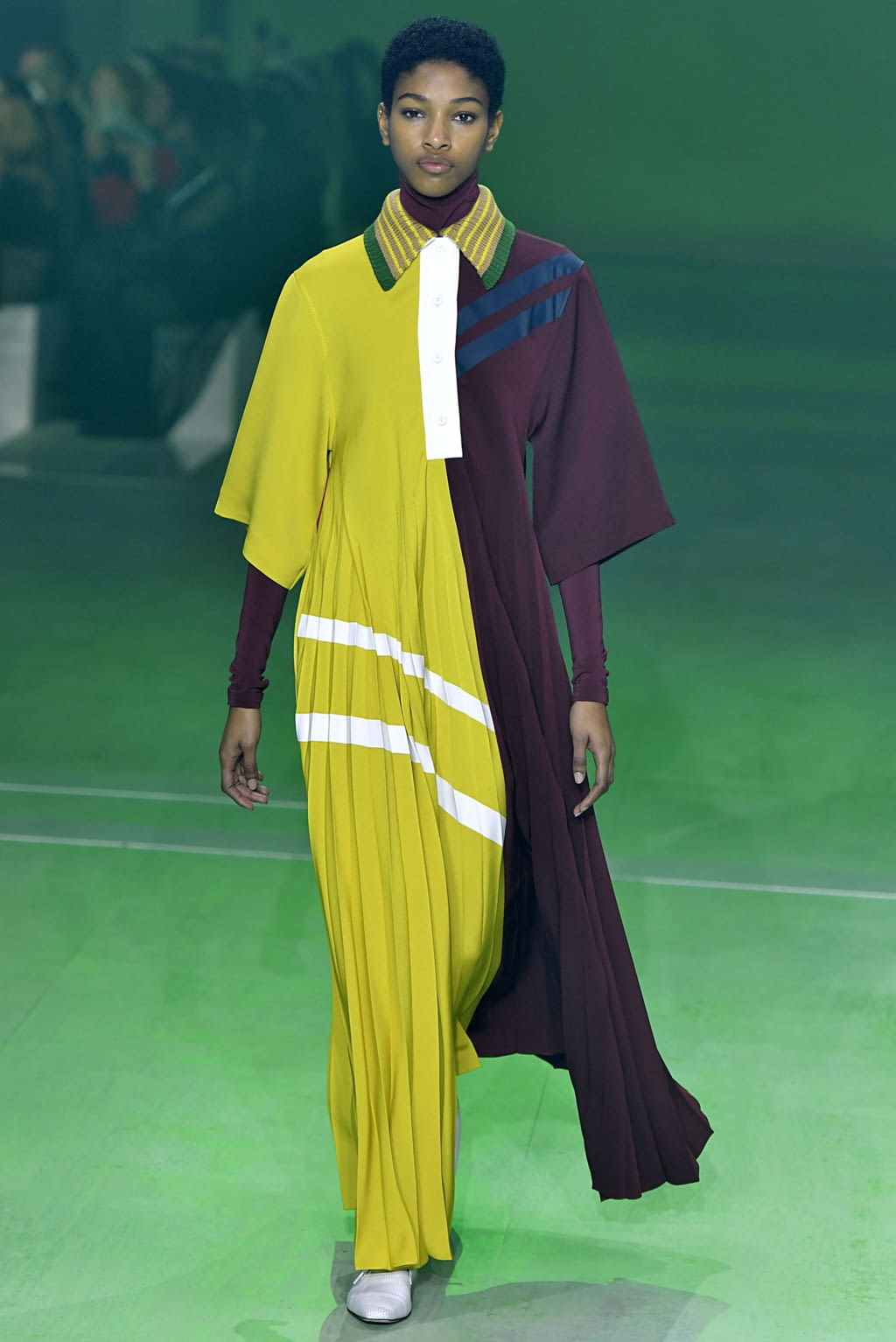 Fashion Week Paris Fall/Winter 2019 look 60 from the Lacoste collection womenswear