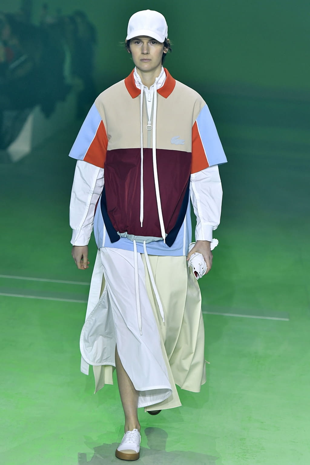 Fashion Week Paris Fall/Winter 2019 look 61 from the Lacoste collection 女装