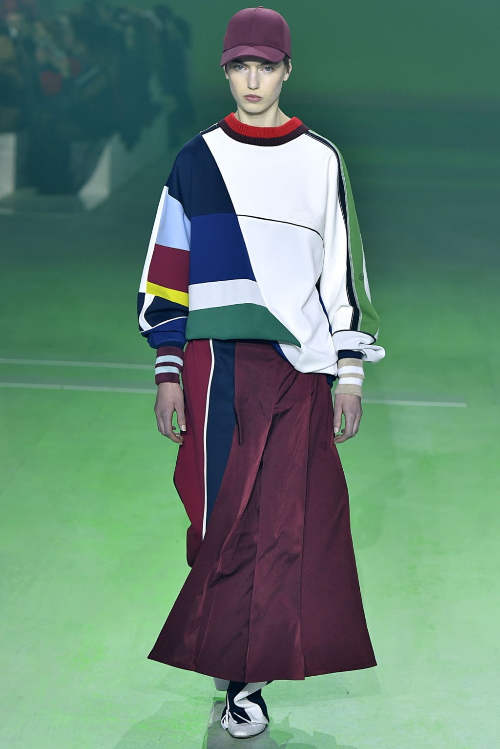 Fashion Week Paris Fall/Winter 2019 look 63 from the Lacoste collection 女装