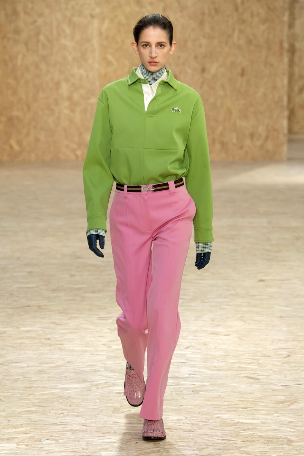 Fashion Week Paris Fall/Winter 2020 look 14 from the Lacoste collection 女装