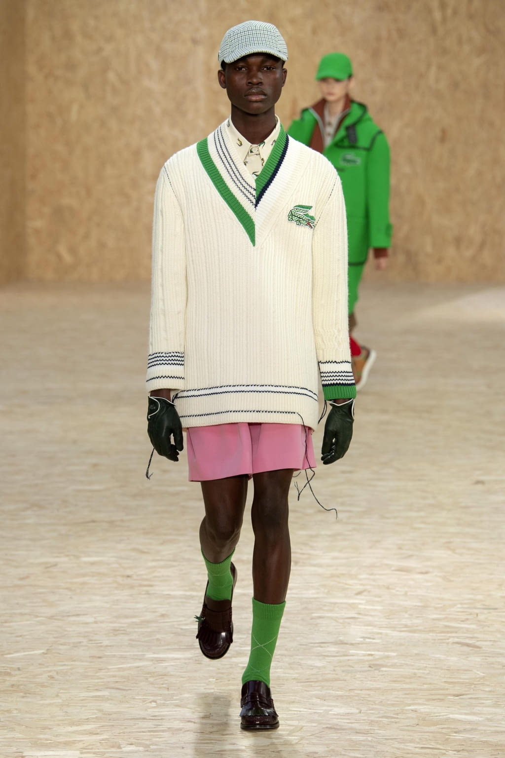 Fashion Week Paris Fall/Winter 2020 look 15 from the Lacoste collection 女装