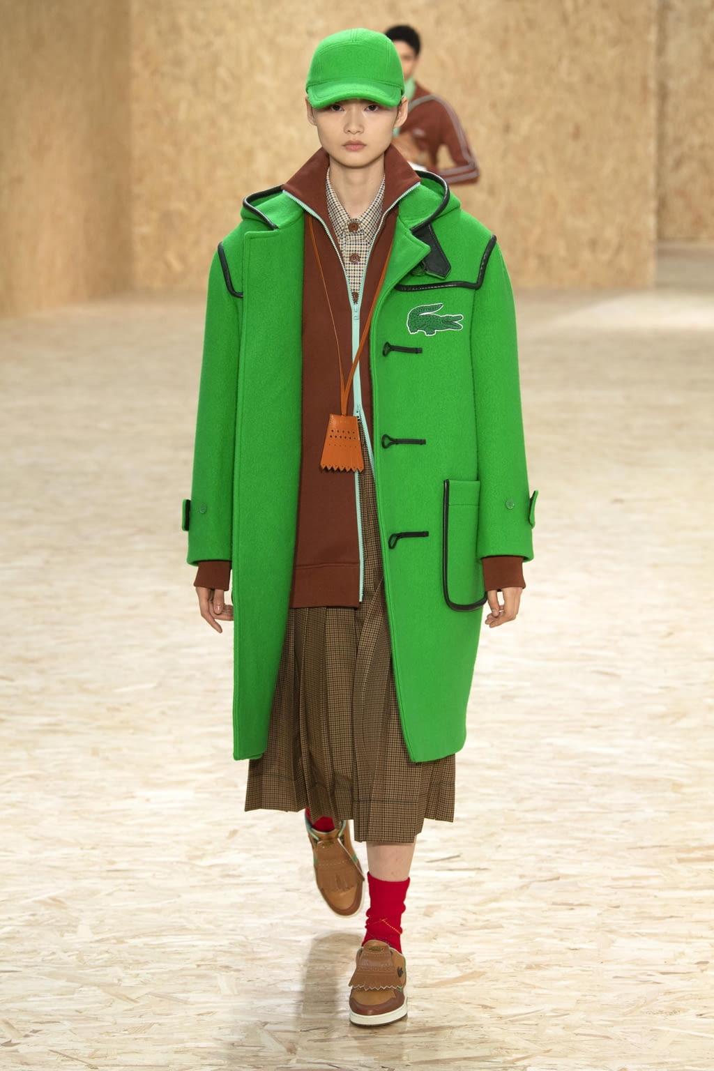 Fashion Week Paris Fall/Winter 2020 look 16 from the Lacoste collection womenswear