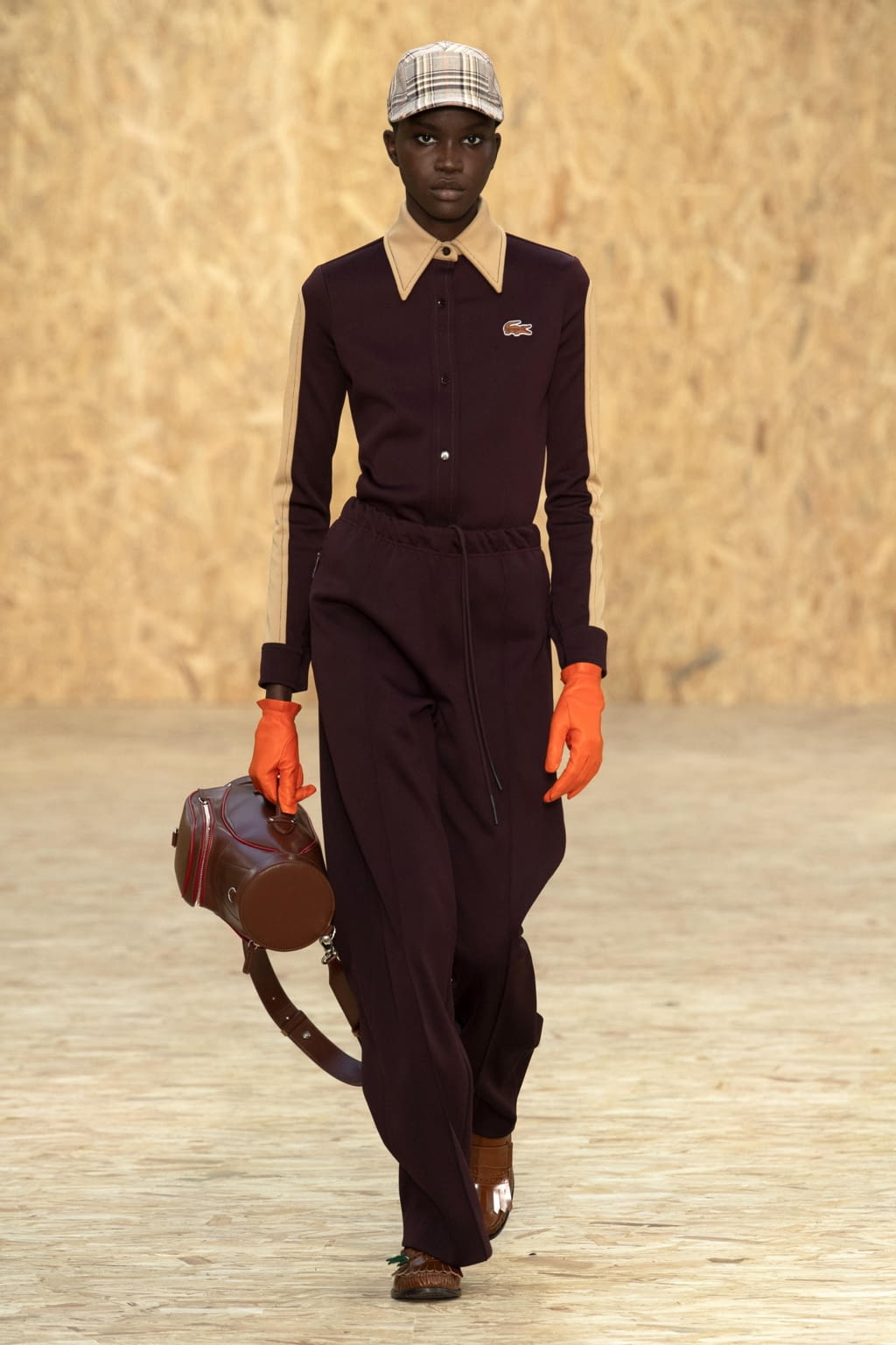 Fashion Week Paris Fall/Winter 2020 look 22 from the Lacoste collection womenswear