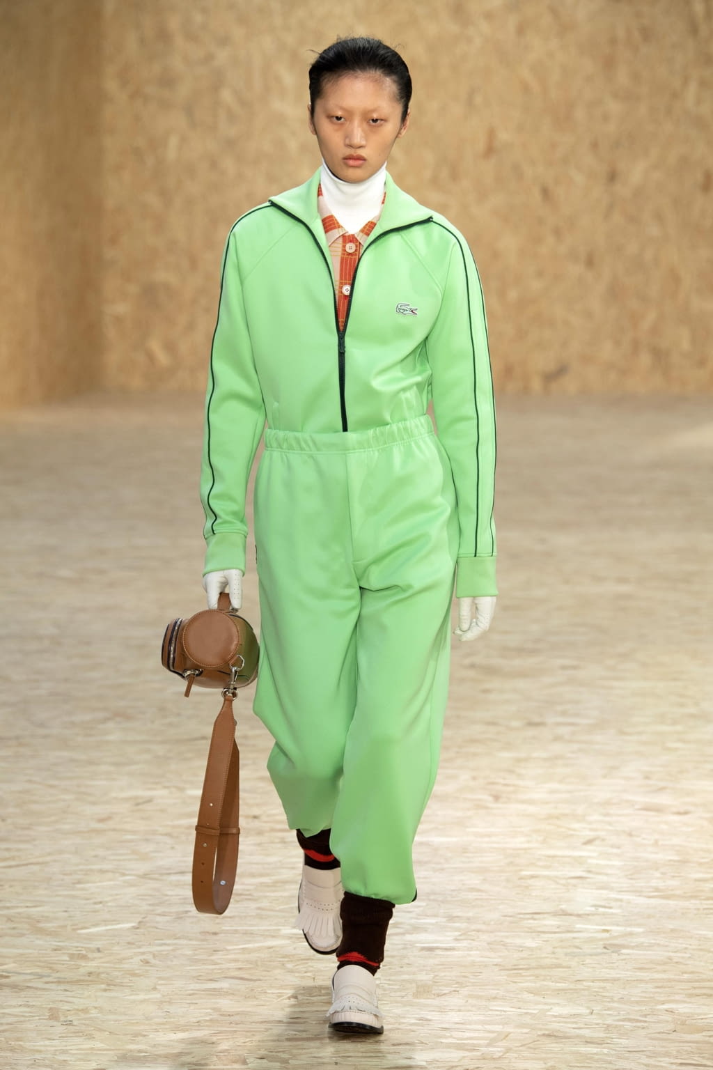 Fashion Week Paris Fall/Winter 2020 look 34 from the Lacoste collection womenswear