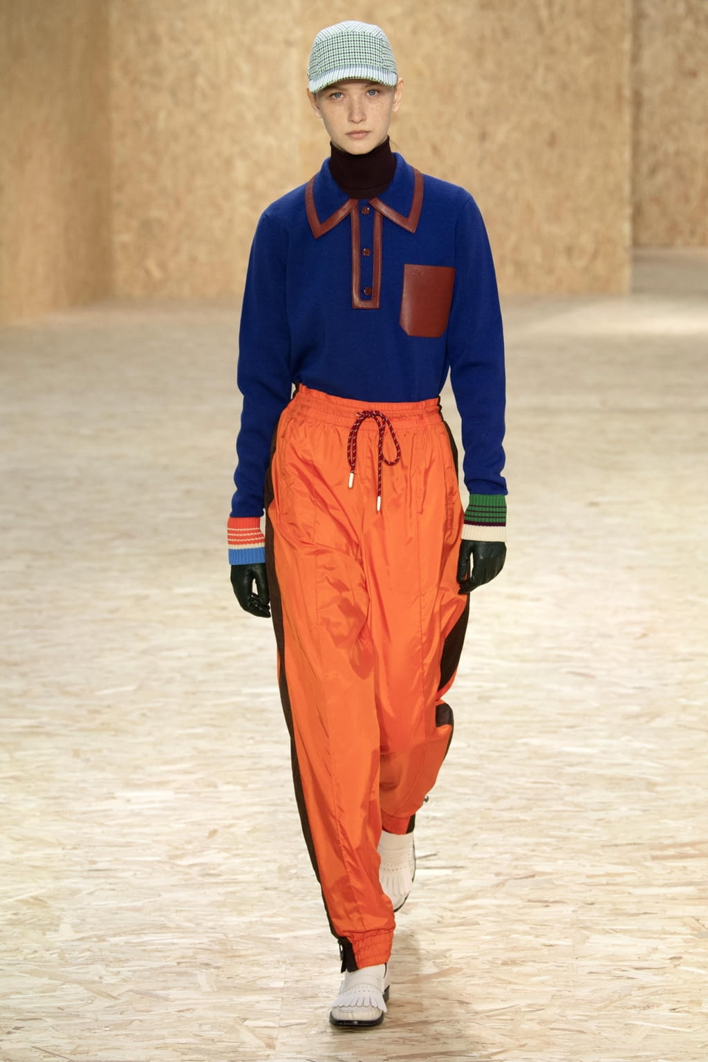 Fashion Week Paris Fall/Winter 2020 look 37 from the Lacoste collection womenswear