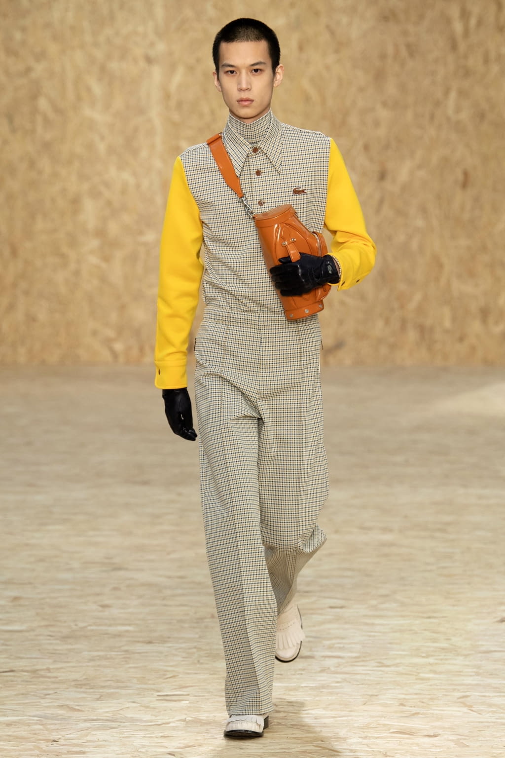 Fashion Week Paris Fall/Winter 2020 look 44 from the Lacoste collection womenswear